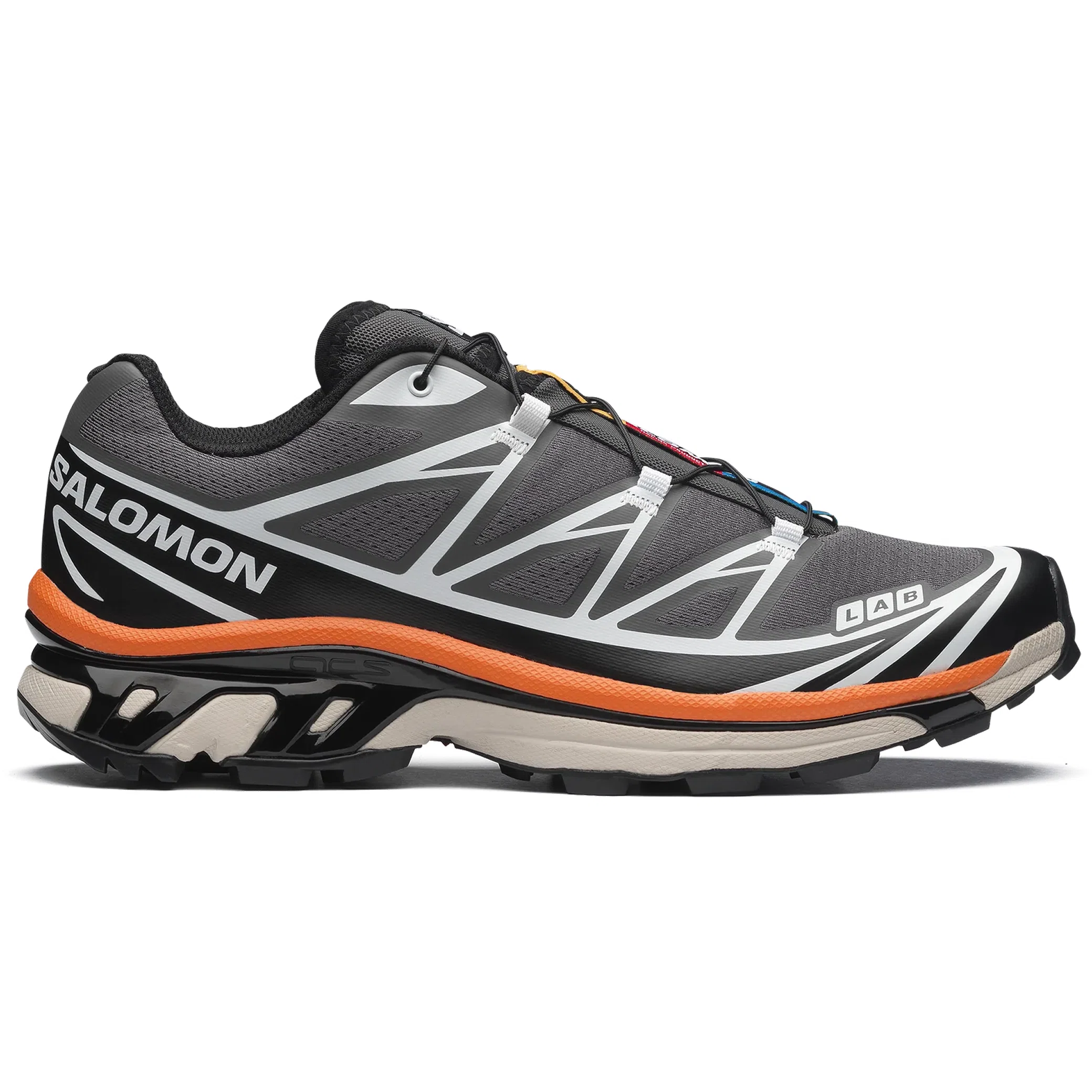 Кроссовки Salomon XT-6 "Pewter / Black / Turmeric" | Farsel