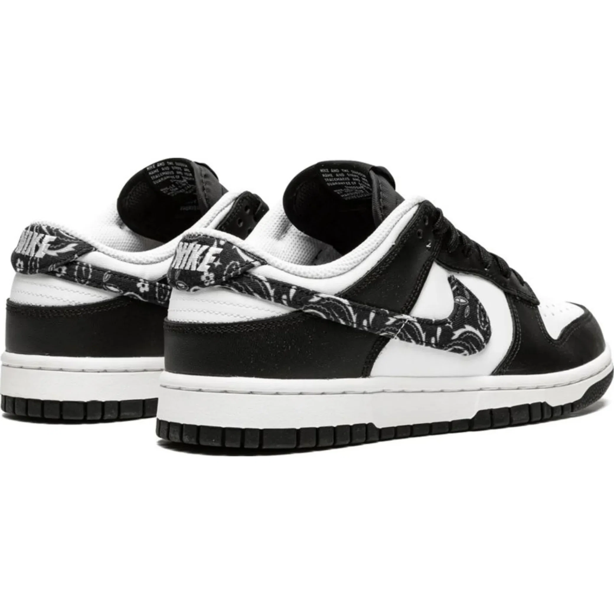  Nike Dunk Low WMNS Essential "Paisley Pack - Black" | Farsel