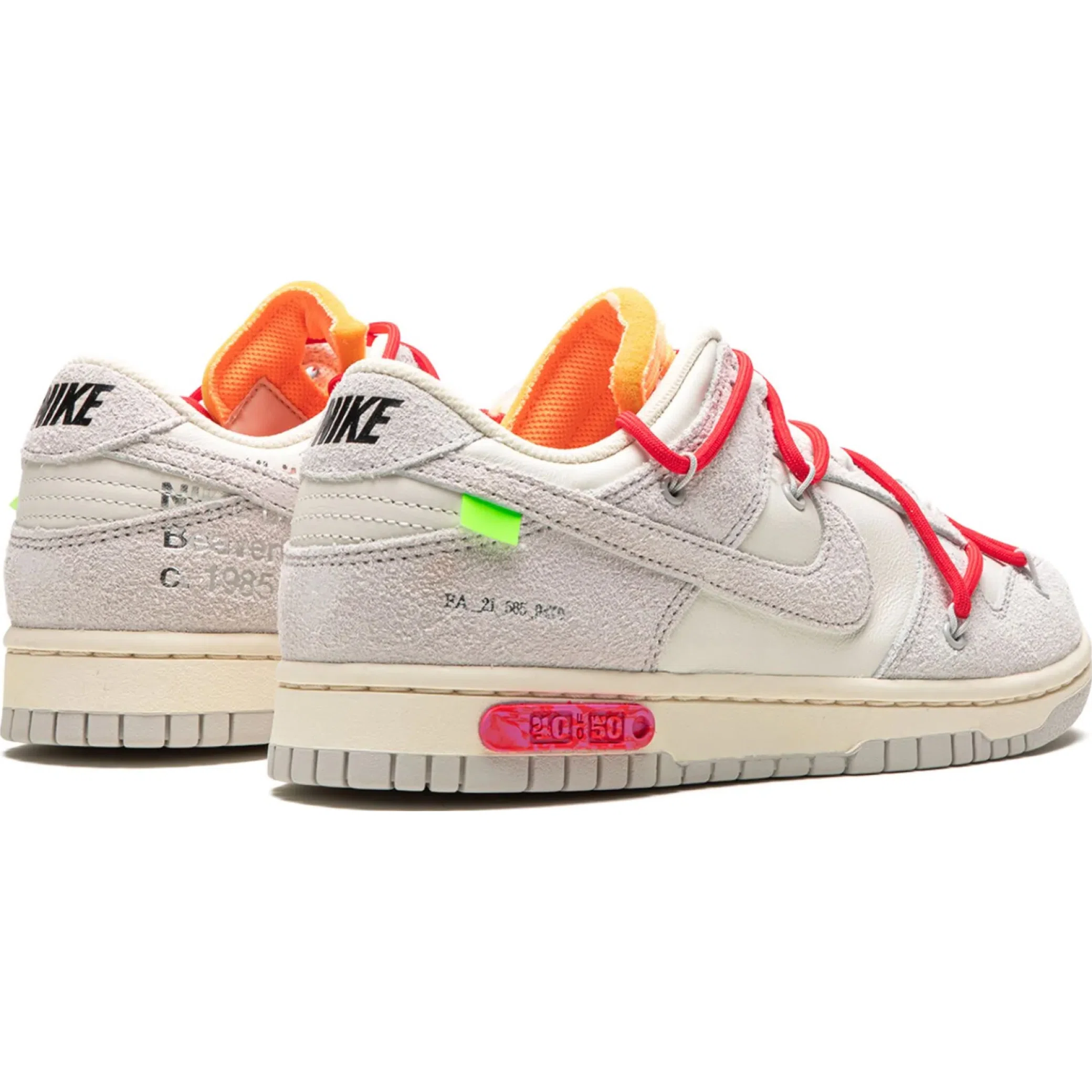  Nike Dunk Low "Off-White - Lot 40" | Farsel