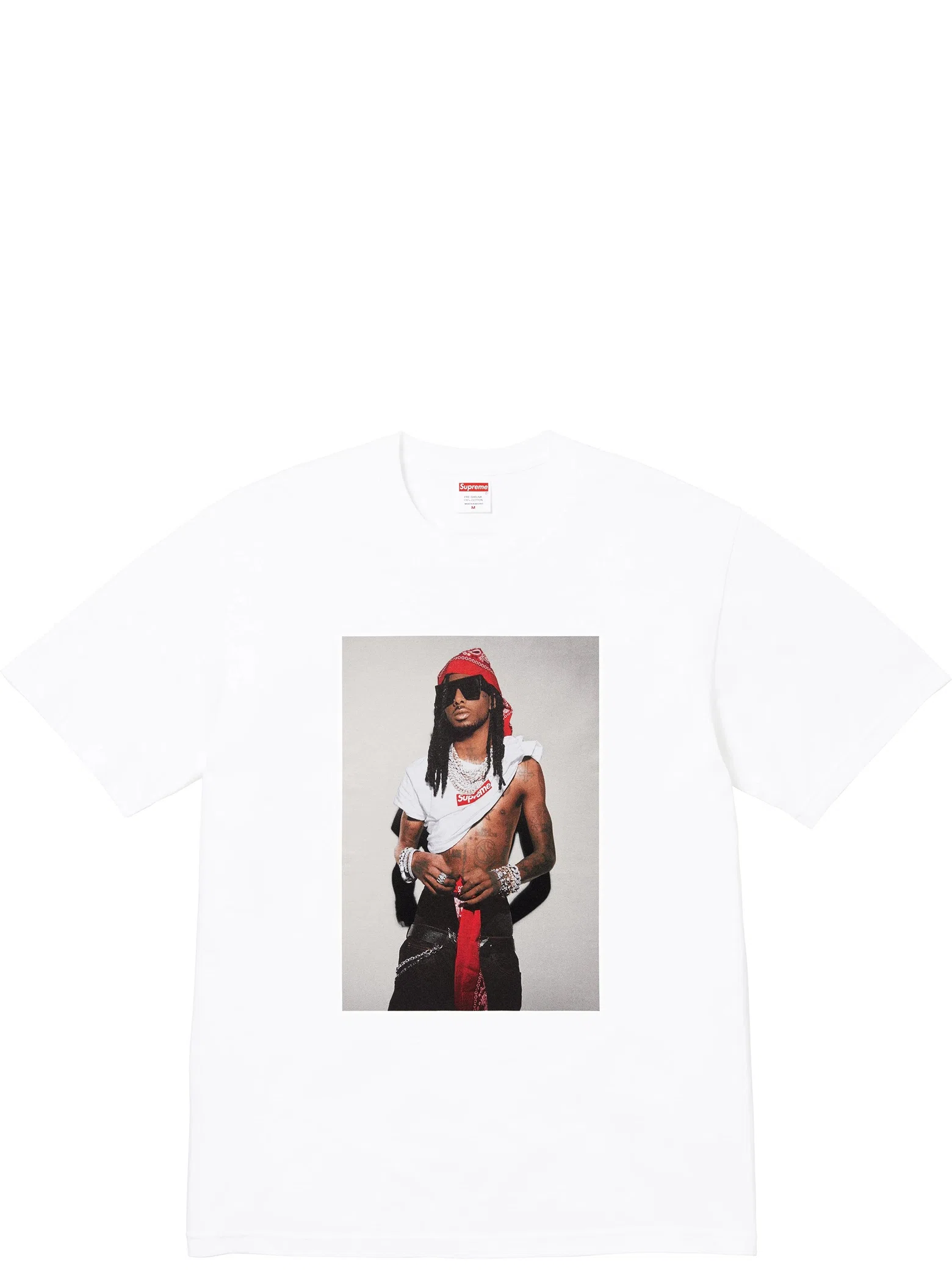 Футболки Supreme FW25 Playboi Carti Tee "White" | Farsel