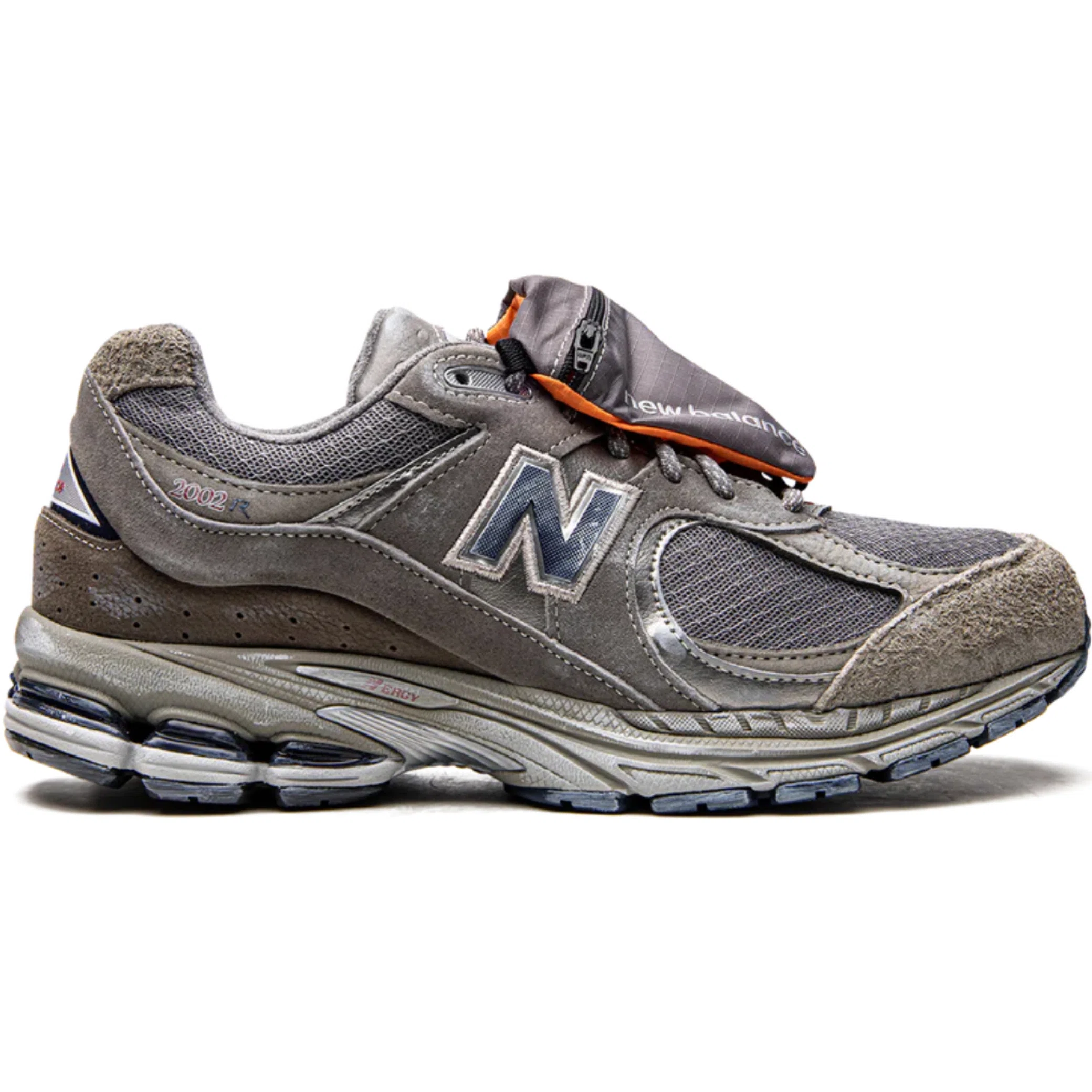 Кроссовки New Balance 2002R "Grey Brown Pouch" | Farsel