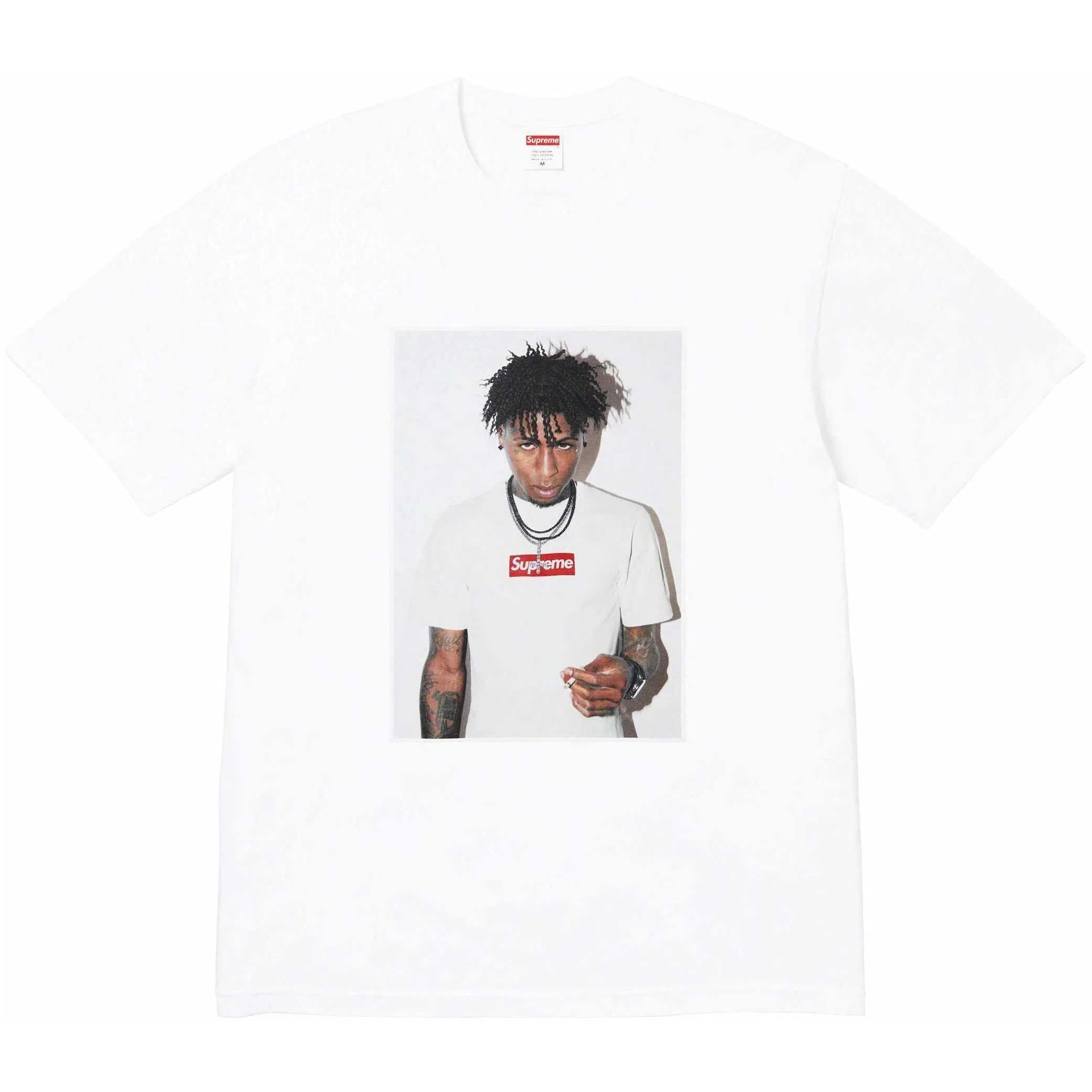  Supreme FW23 WEEK1 NBA YOUNGBOY Tee "White" | Farsel