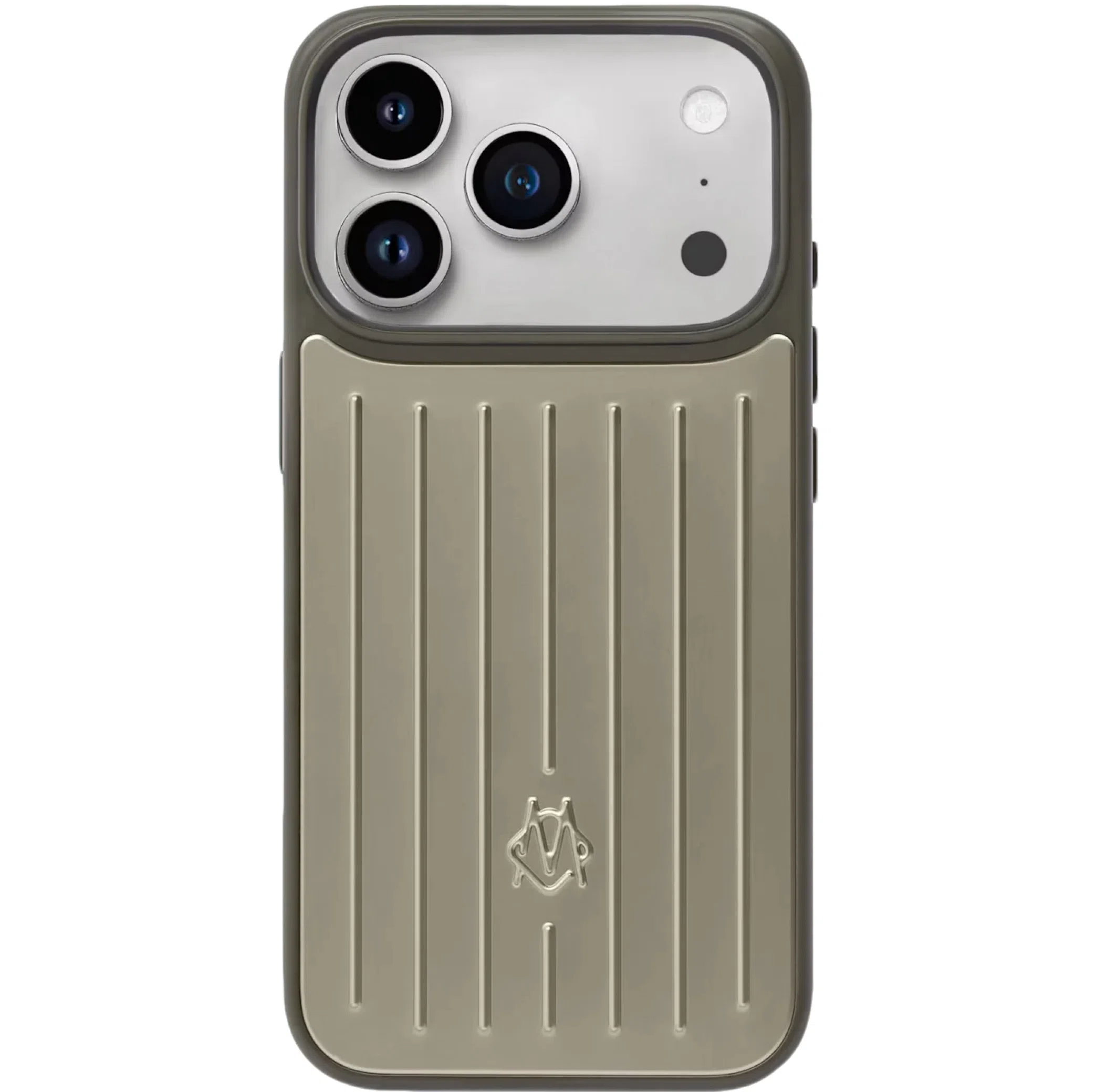 Чехлы для телефонов Rimowa Aluminium iPhone 17 Pro Case "Titanium" | Farsel