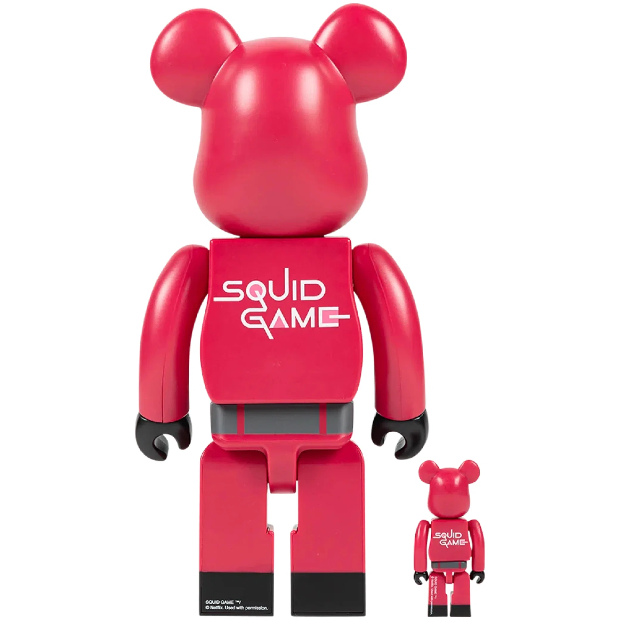  Medicom Toy Bearbrick "Squid Game Guard (Triangle) 100% & 400" | Farsel