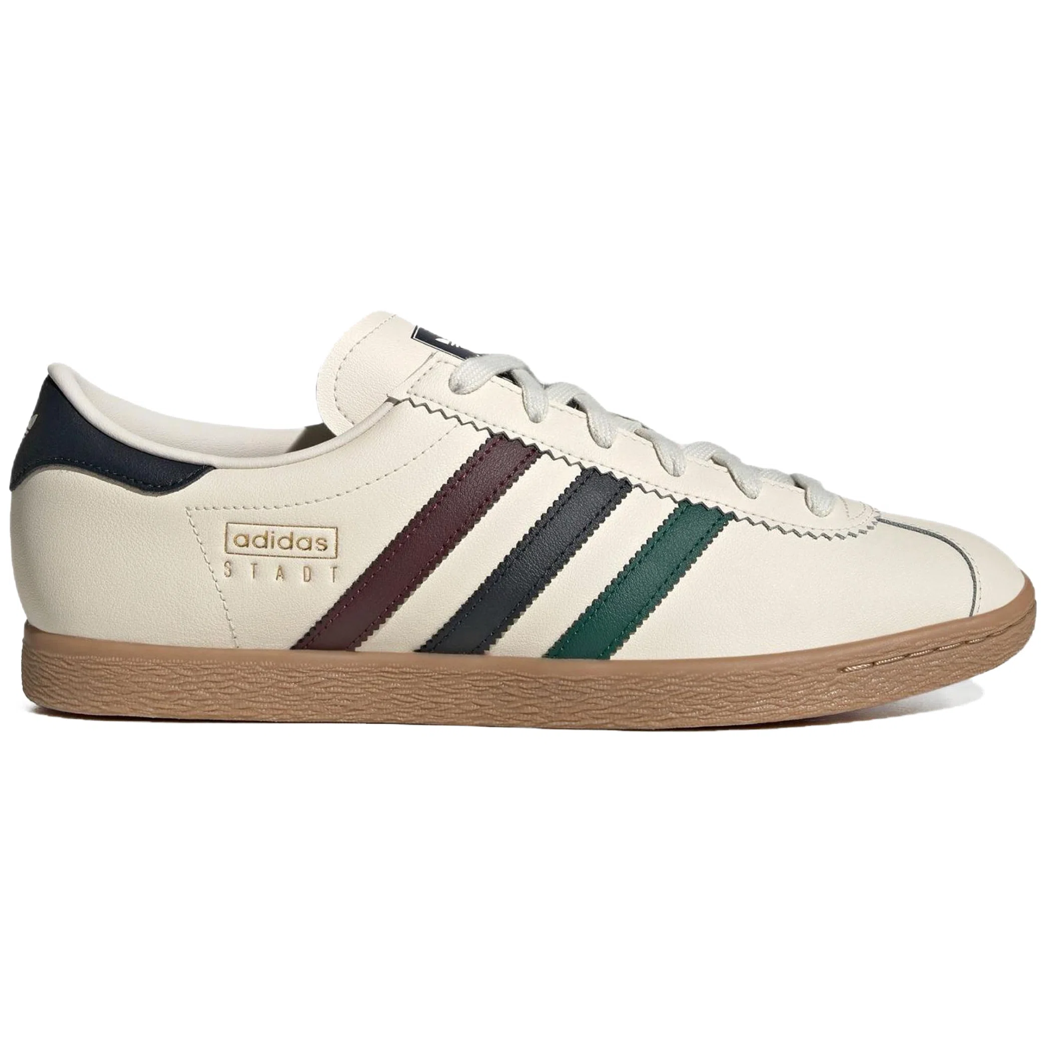 Кроссовки Adidas Stadt "Chalk White Maroon" | Farsel