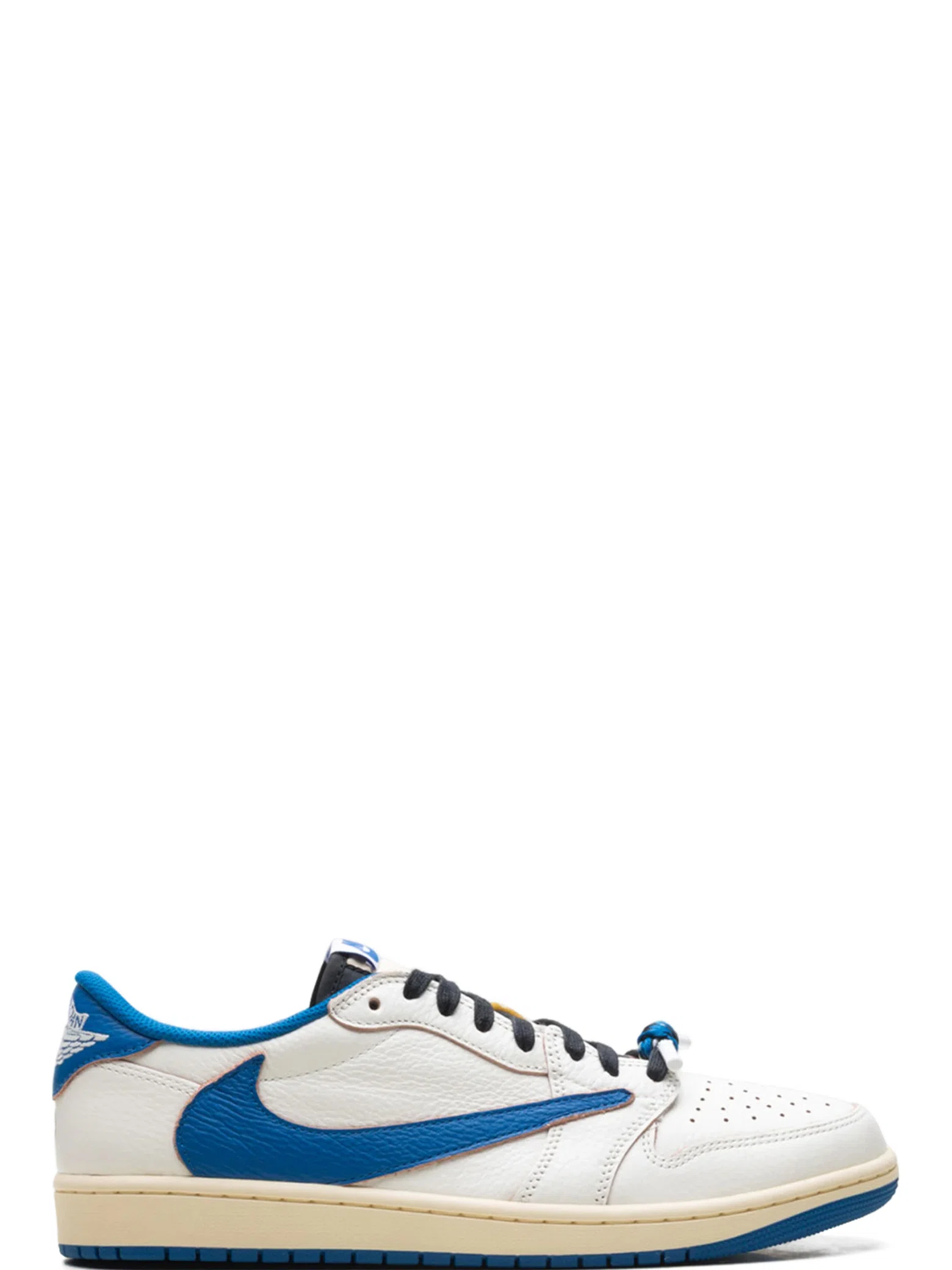 Кроссовки Nike Air Jordan 1 Low "Travis Scott - Fragment - Sail" | Farsel