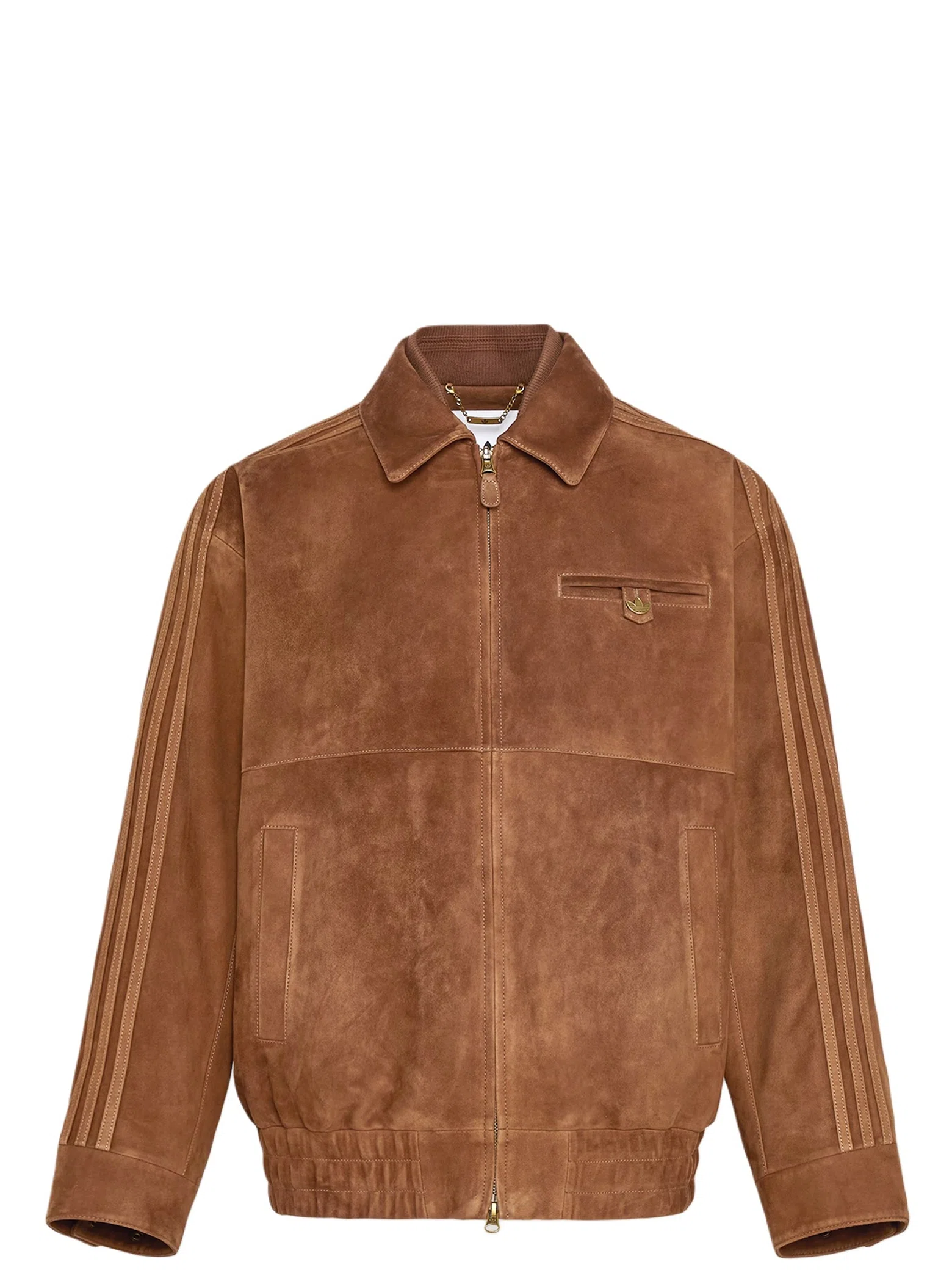 Куртки Adidas Originals Leather Jacket "Brown" | Farsel