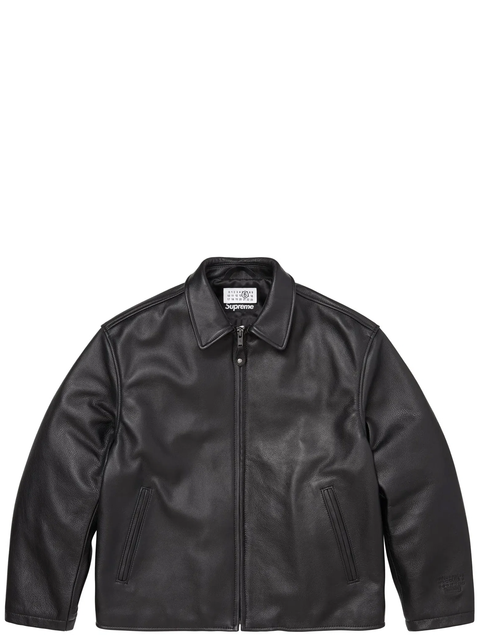 Куртки Supreme SS26 MM6 Maison Margiela x Schott Eagle Leather Jacket "Black" | Farsel