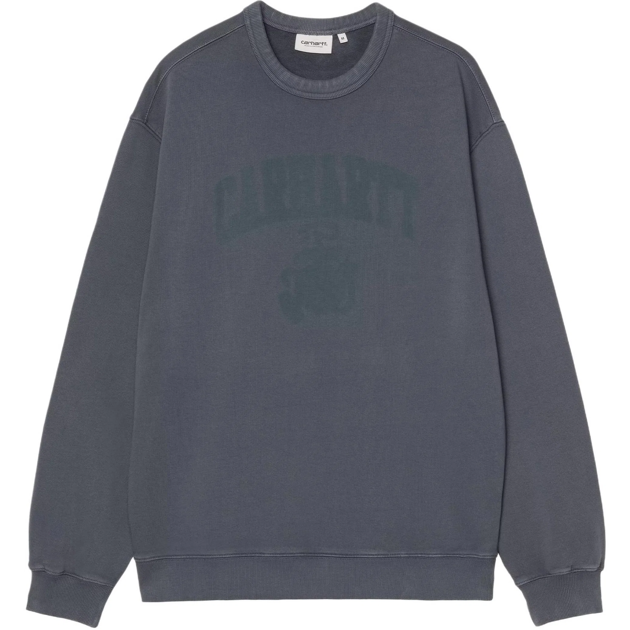 Свитеры Carhartt WIP Faded Pond Corps Sweatshirt Cypress "Grey" | Farsel