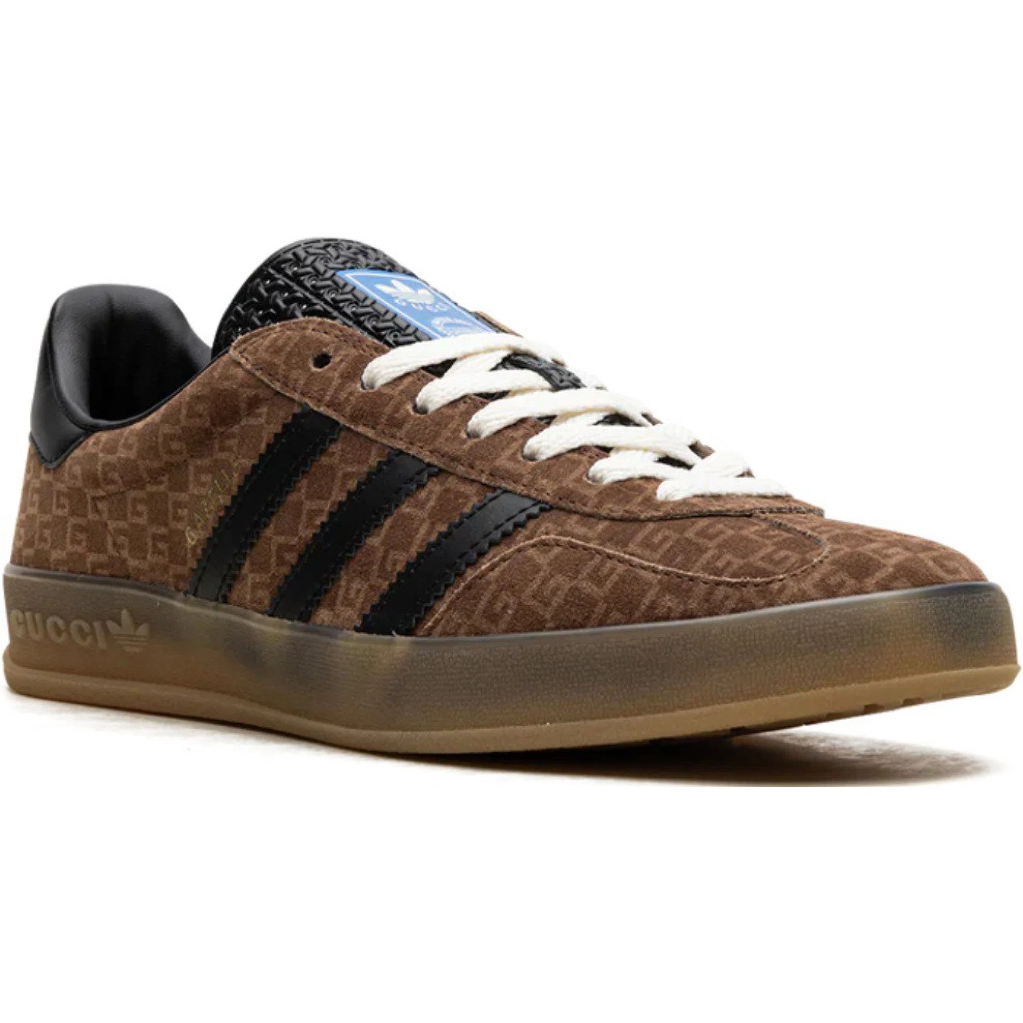 Кроссовки Adidas Gazelle "Gucci - GG Monogram - Brown" | Farsel