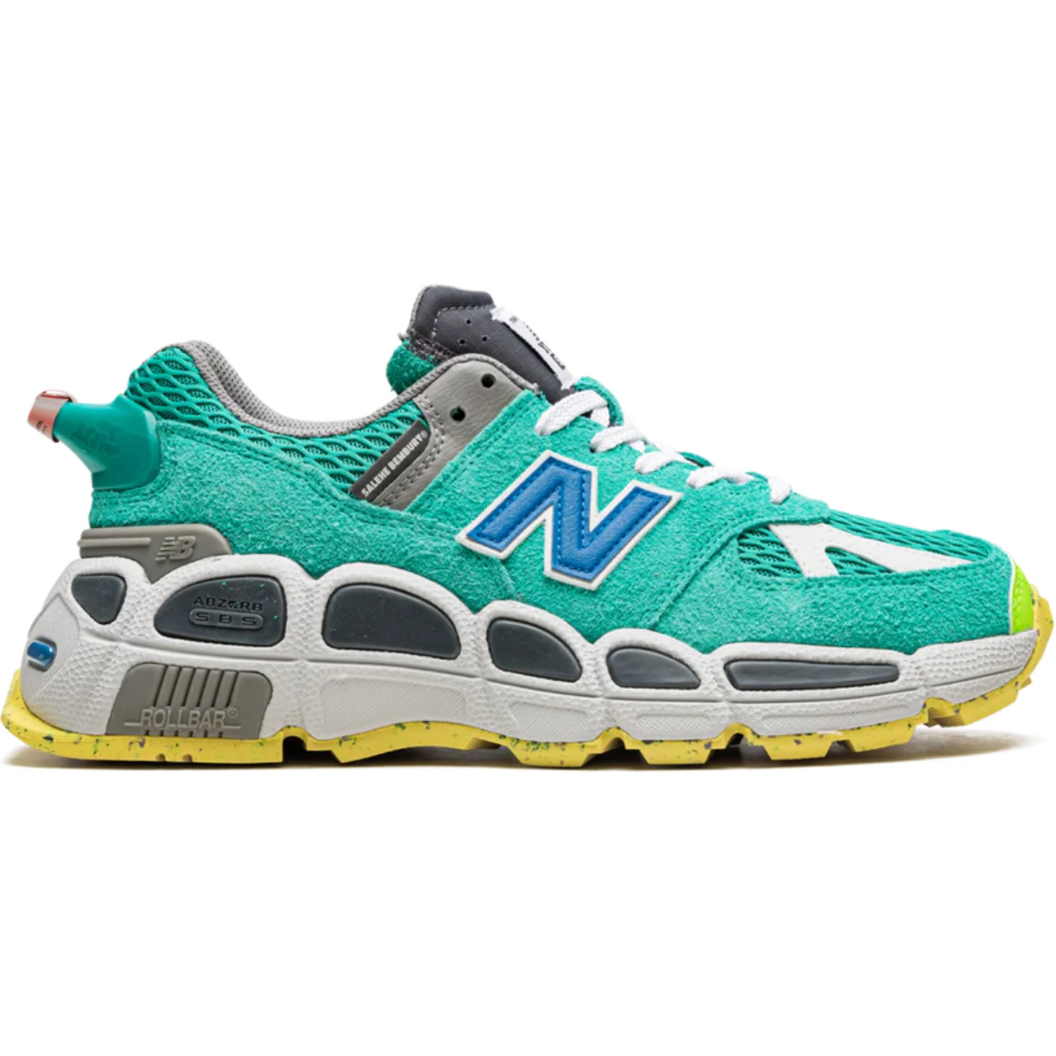  New Balance 574 YURT "Salehe Bembury - Universal Communication Emerald Sky" | Farsel