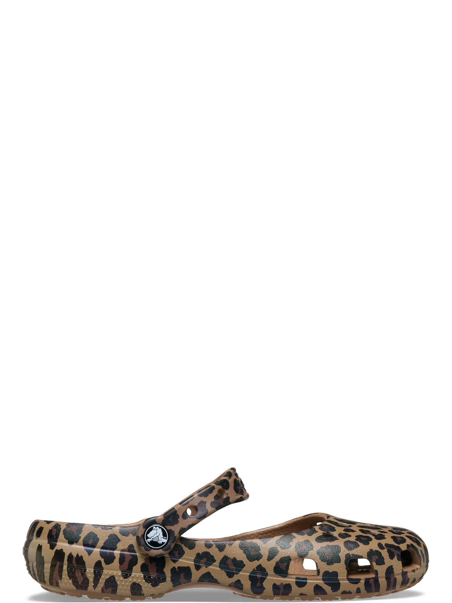 Балетки Crocs Classic Animal Ballet "Sepia / Leopard" | Farsel