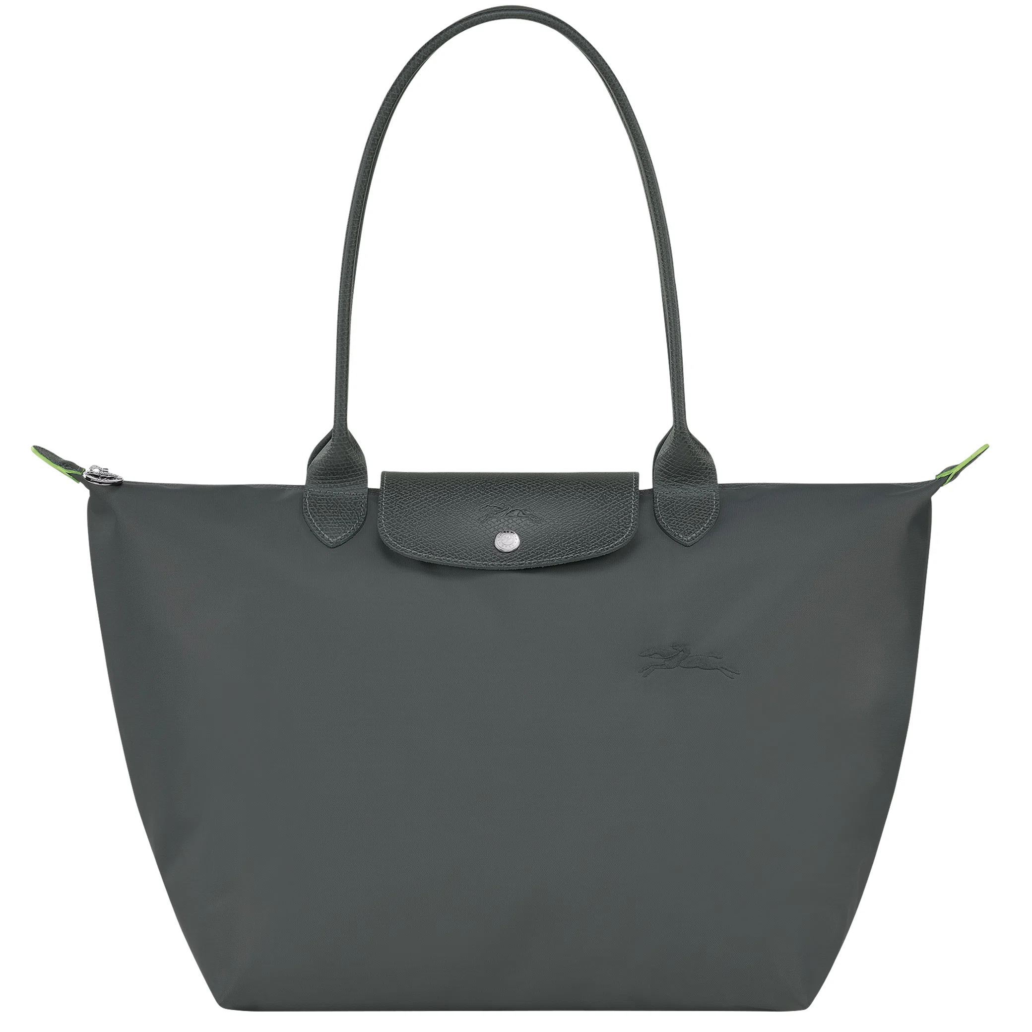 Сумки Longchamp Le Pliage Green L Tote bag "Graphite" | Farsel