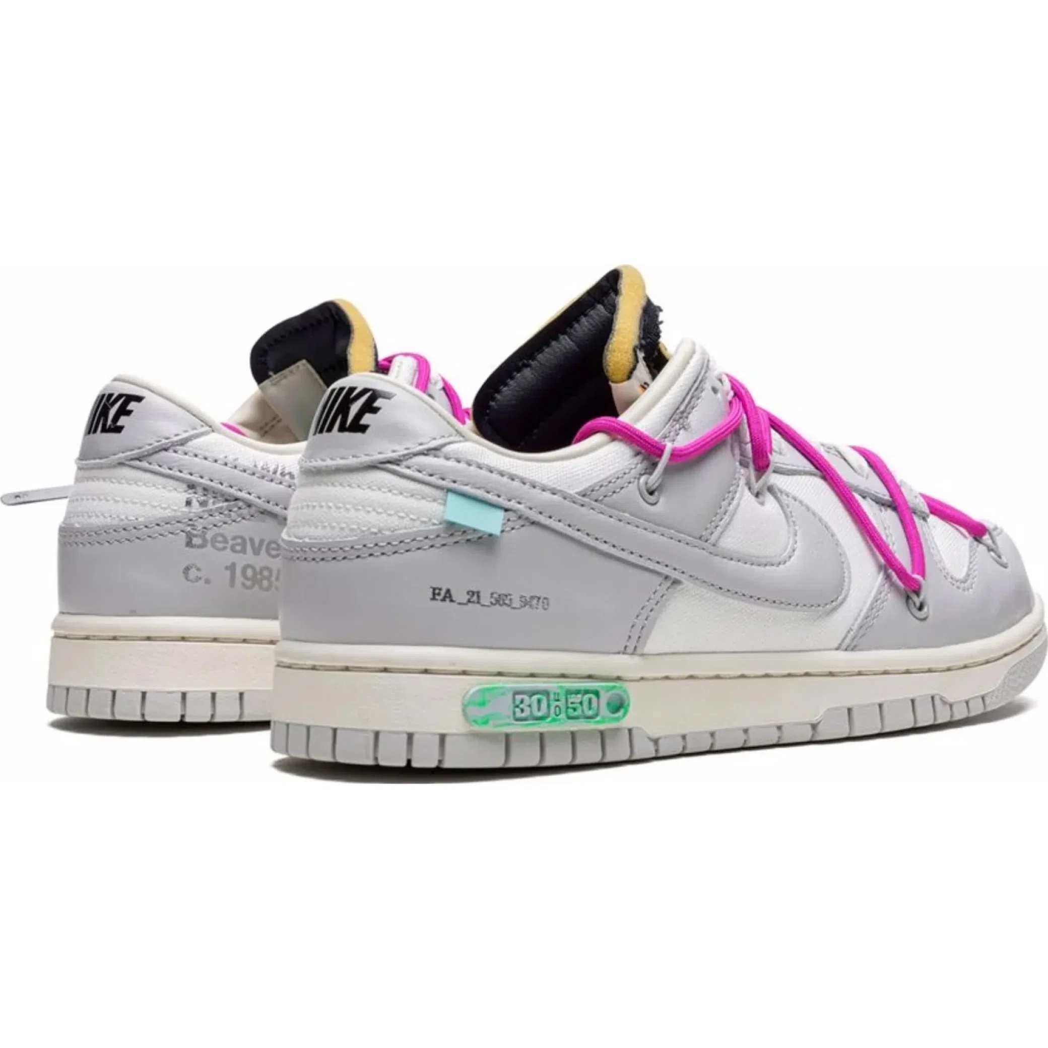  Nike Dunk Low "Off-White - Lot 30" | Farsel