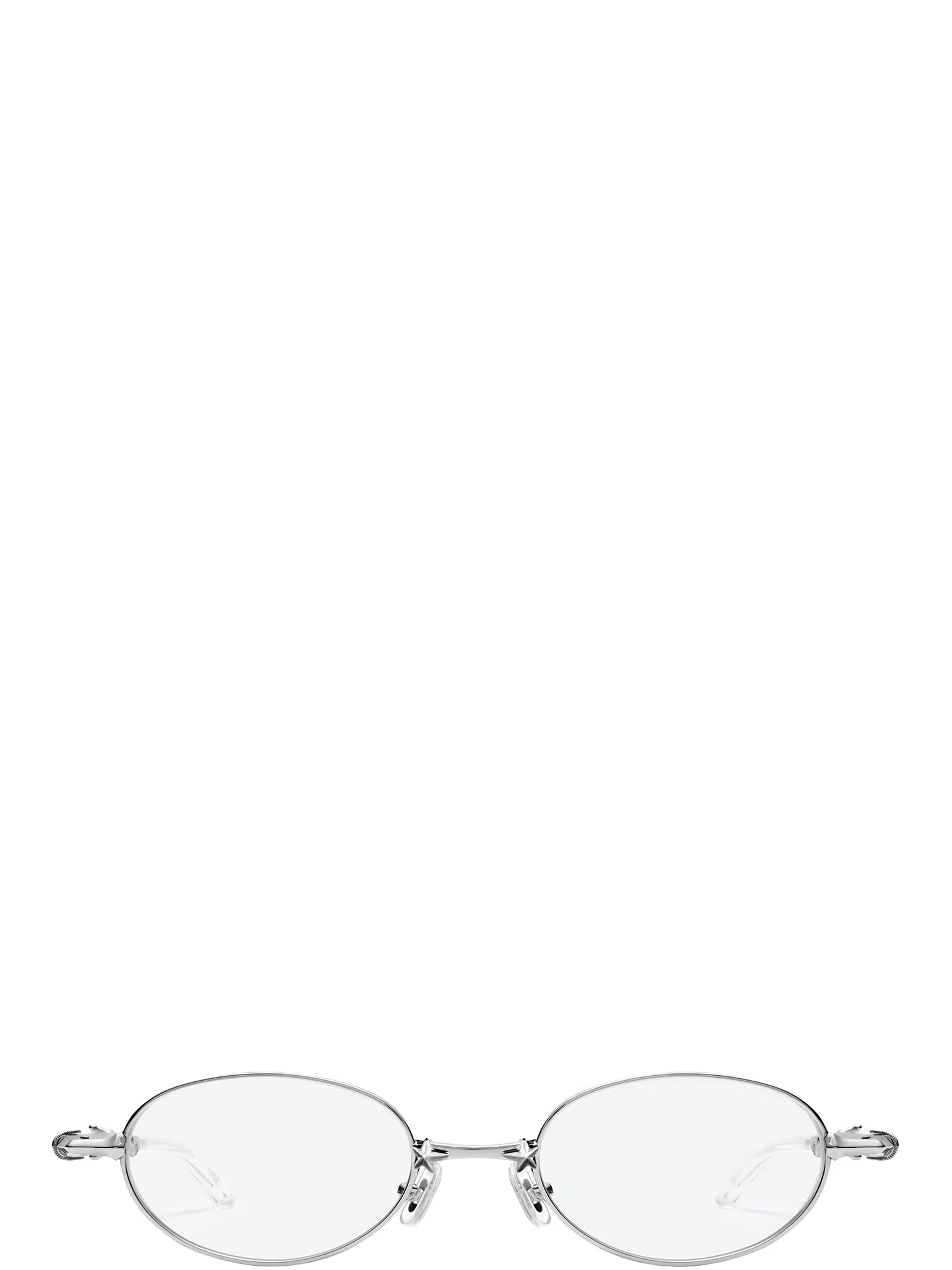 Очки Gentle Monster Pico 02 Glasses "Silver / Clear" | Farsel