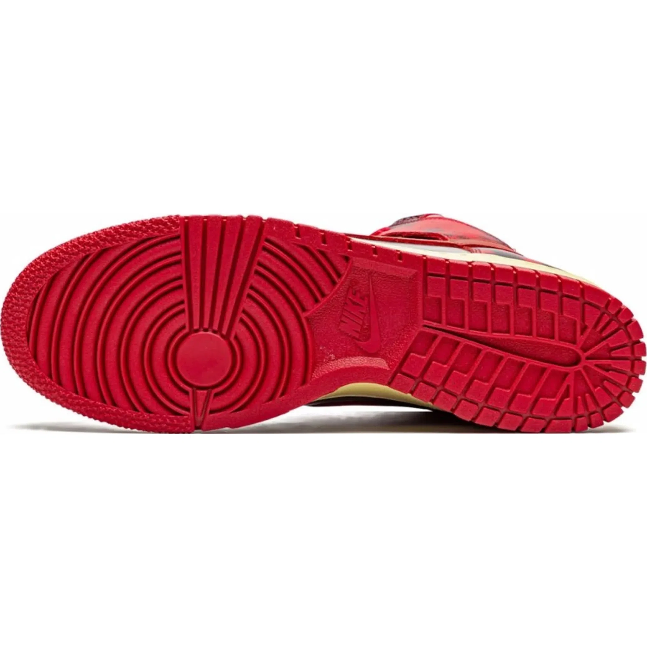 Кроссовки Nike Dunk High "1985 Red Acid Wash" | Farsel