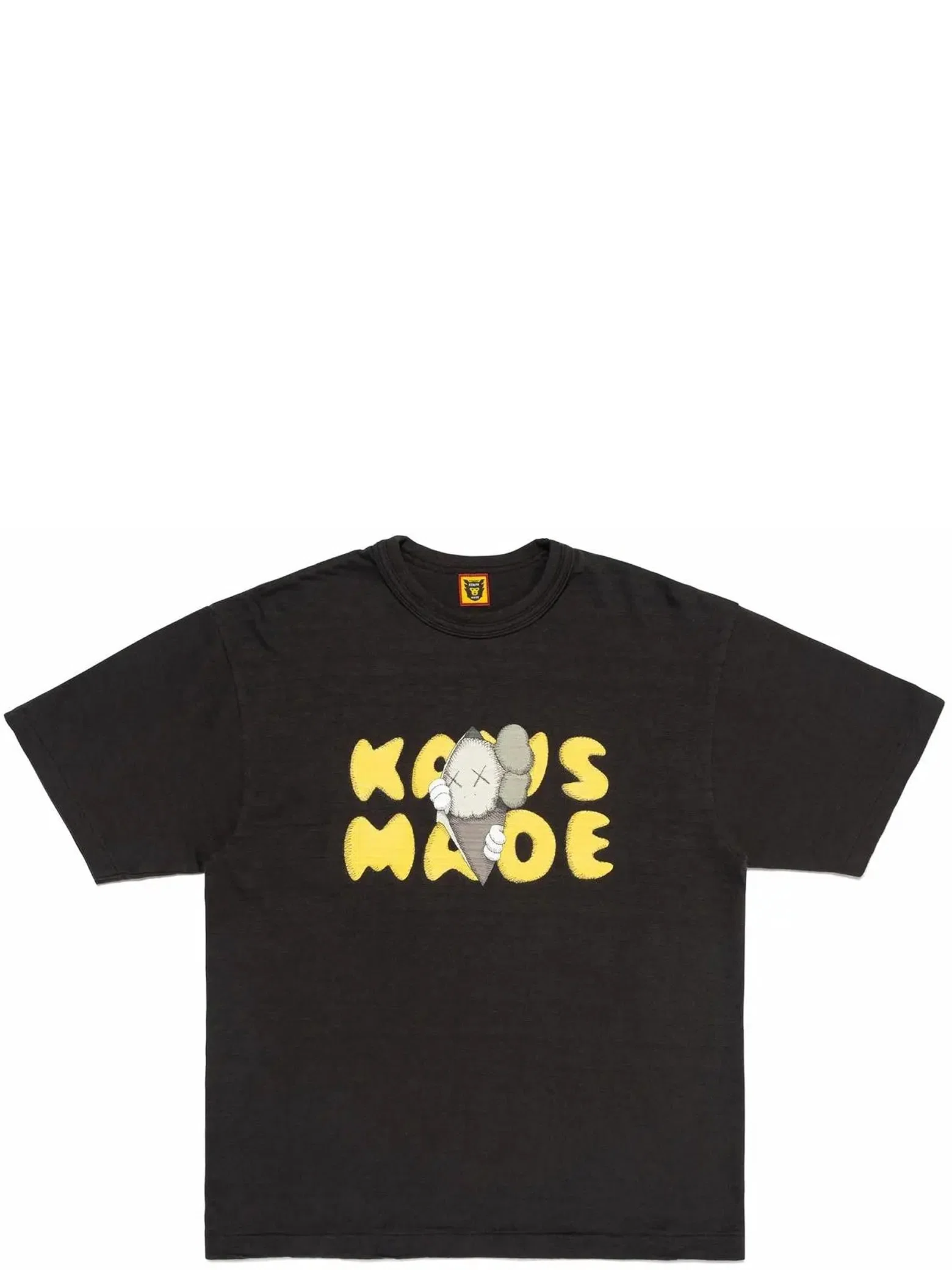 Футболки Human Made Kaws Graphic Tee T-shirt "Black" | Farsel