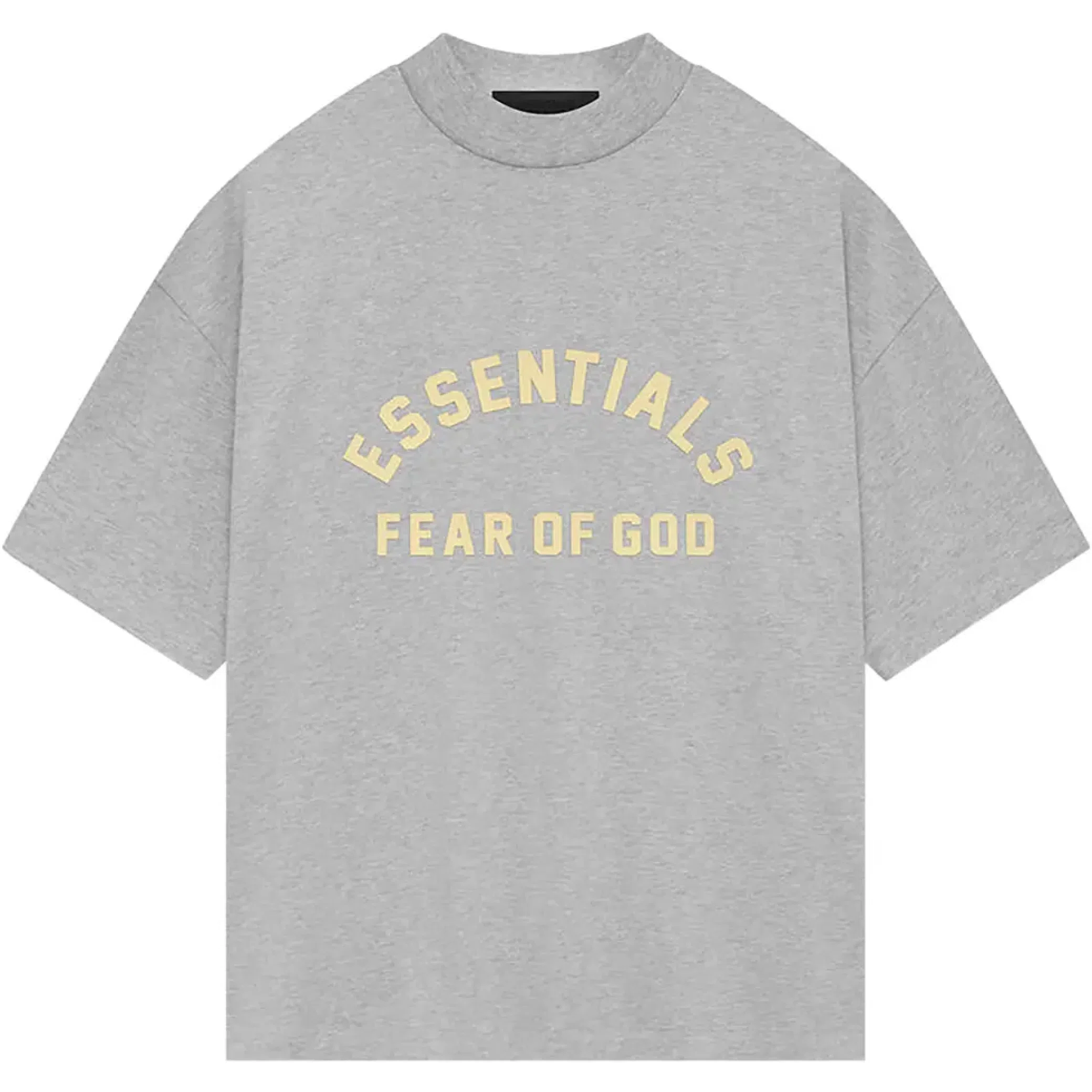  Fear of God SS24 Essentials Heavy Jersey Crewneck T-Shirt "Light Heather Grey" | Farsel