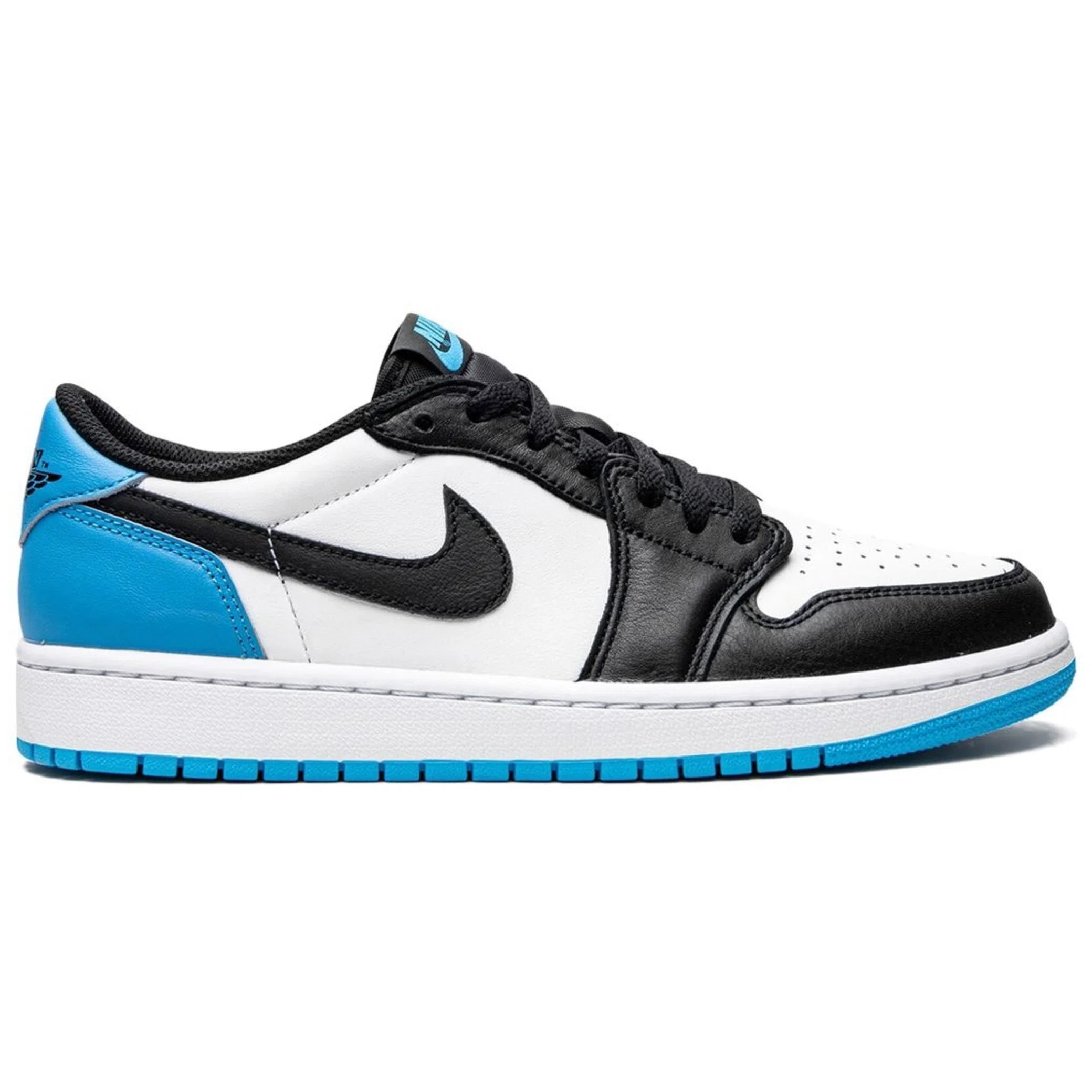 Кроссовки Nike Air Jordan 1 Low WMNS "Black Dark Powder Blue" | Farsel