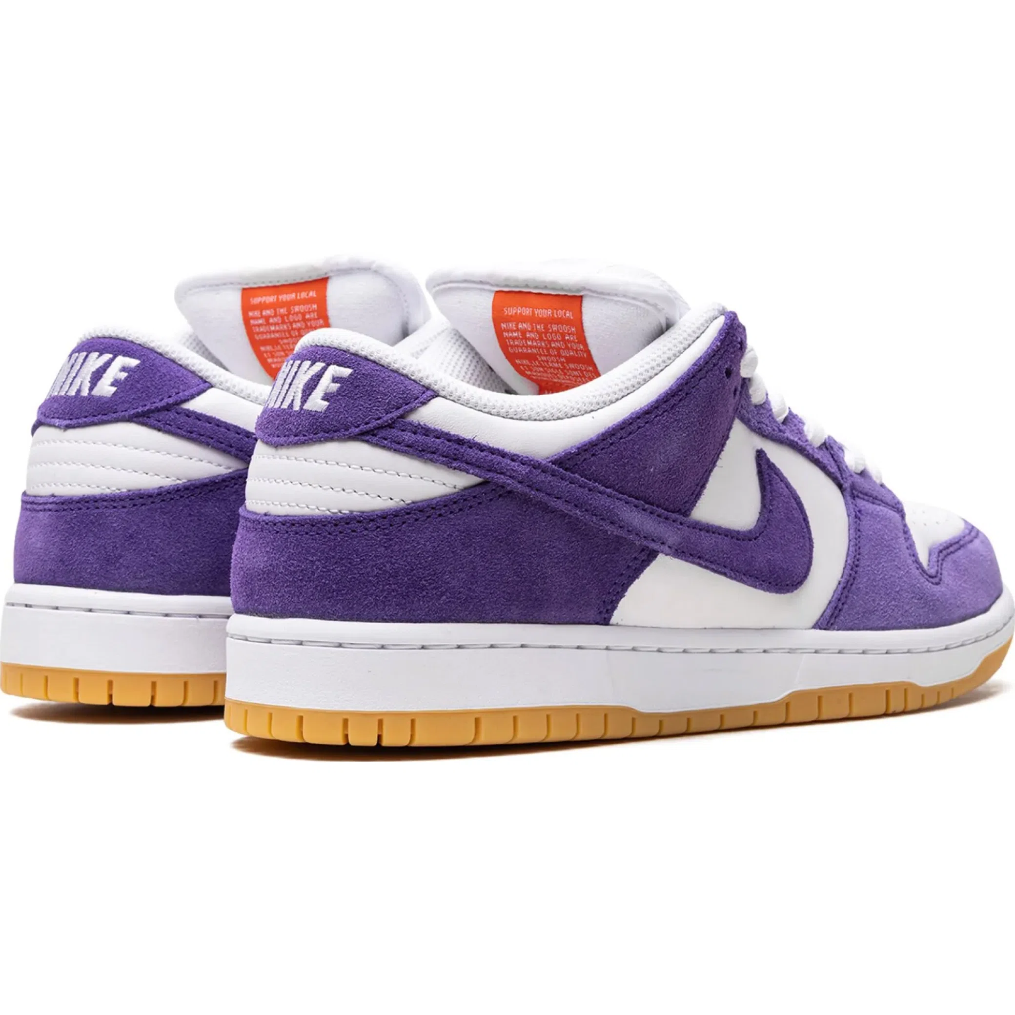 Кроссовки Nike SB Dunk Low Pro ISO "Orange Label Court Purple" | Farsel