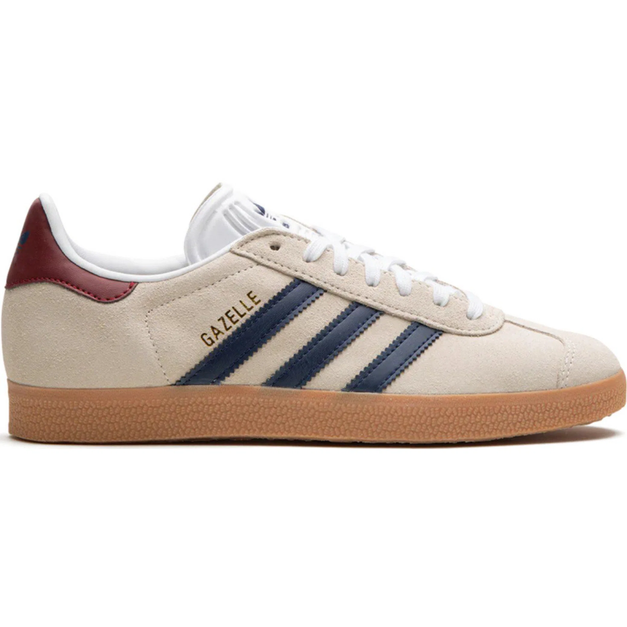 Кроссовки Adidas Gazelle "Off White / Dark Blue / Gum" | Farsel