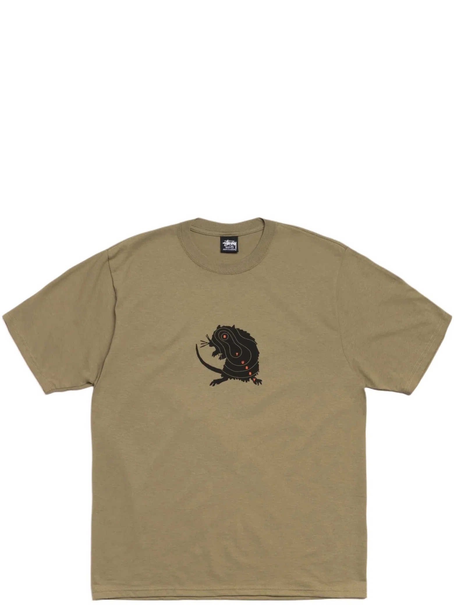 Футболки Stussy Long Range Tee "Army" | Farsel