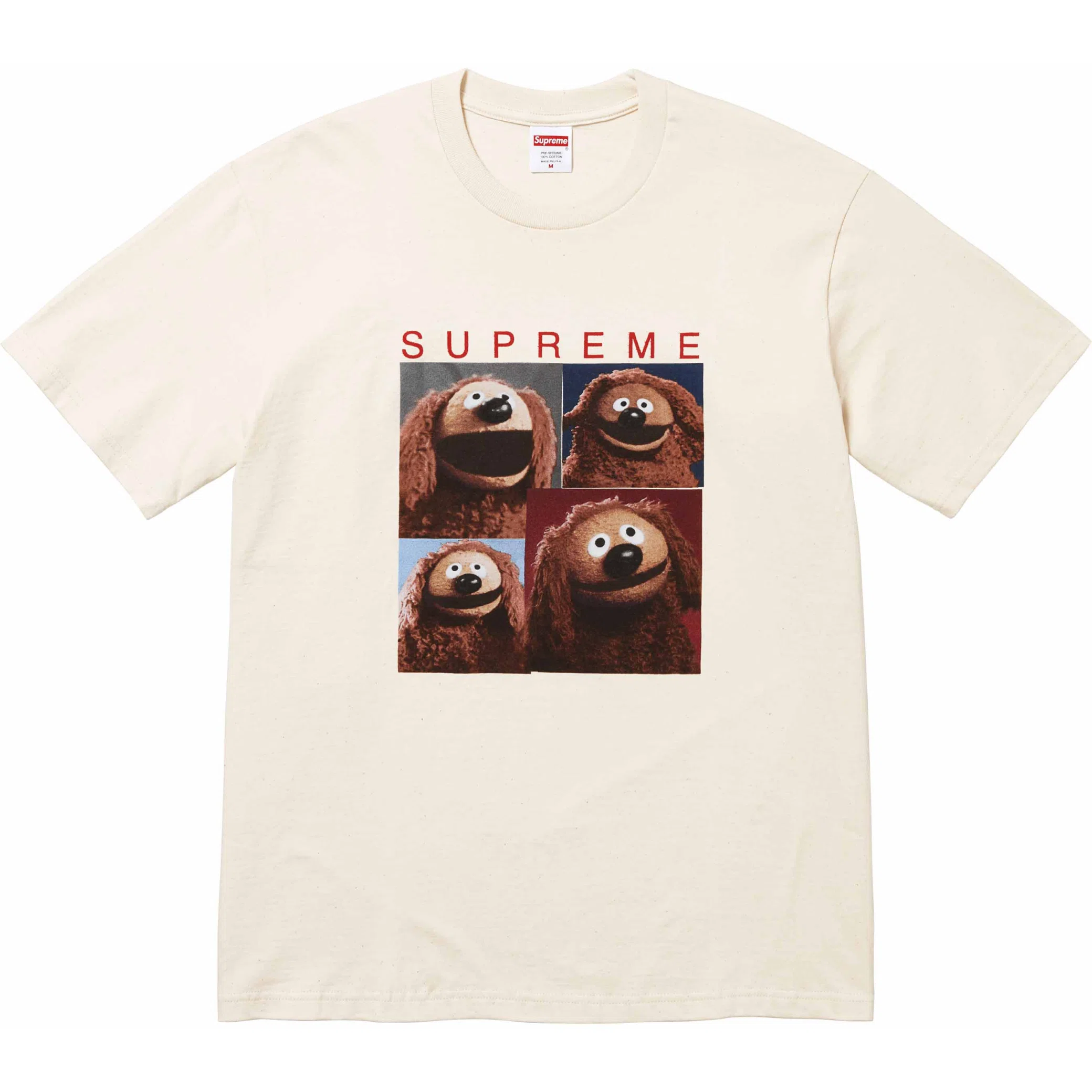  Supreme SS24 Rowlf Tee "Natural" | Farsel