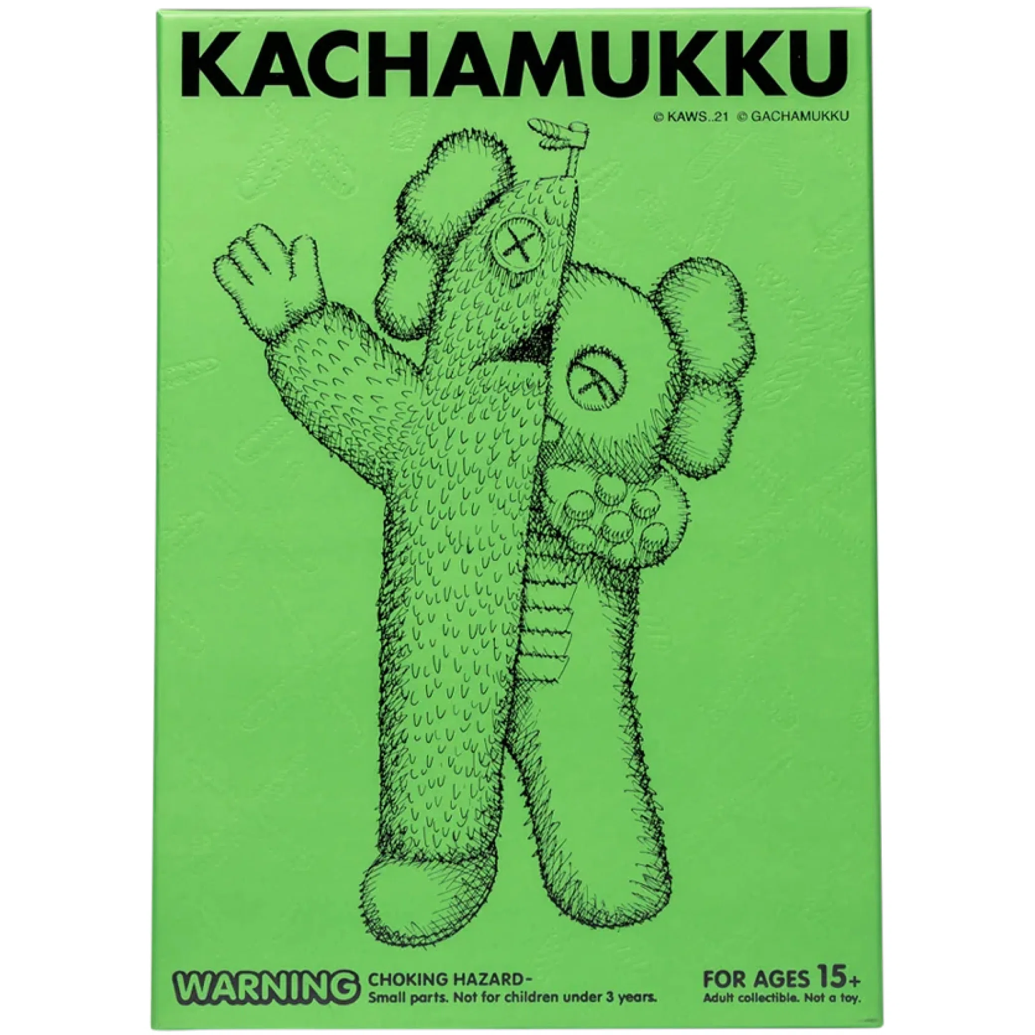 Игрушки Kaws Kachamukku "Green / Red" | Farsel