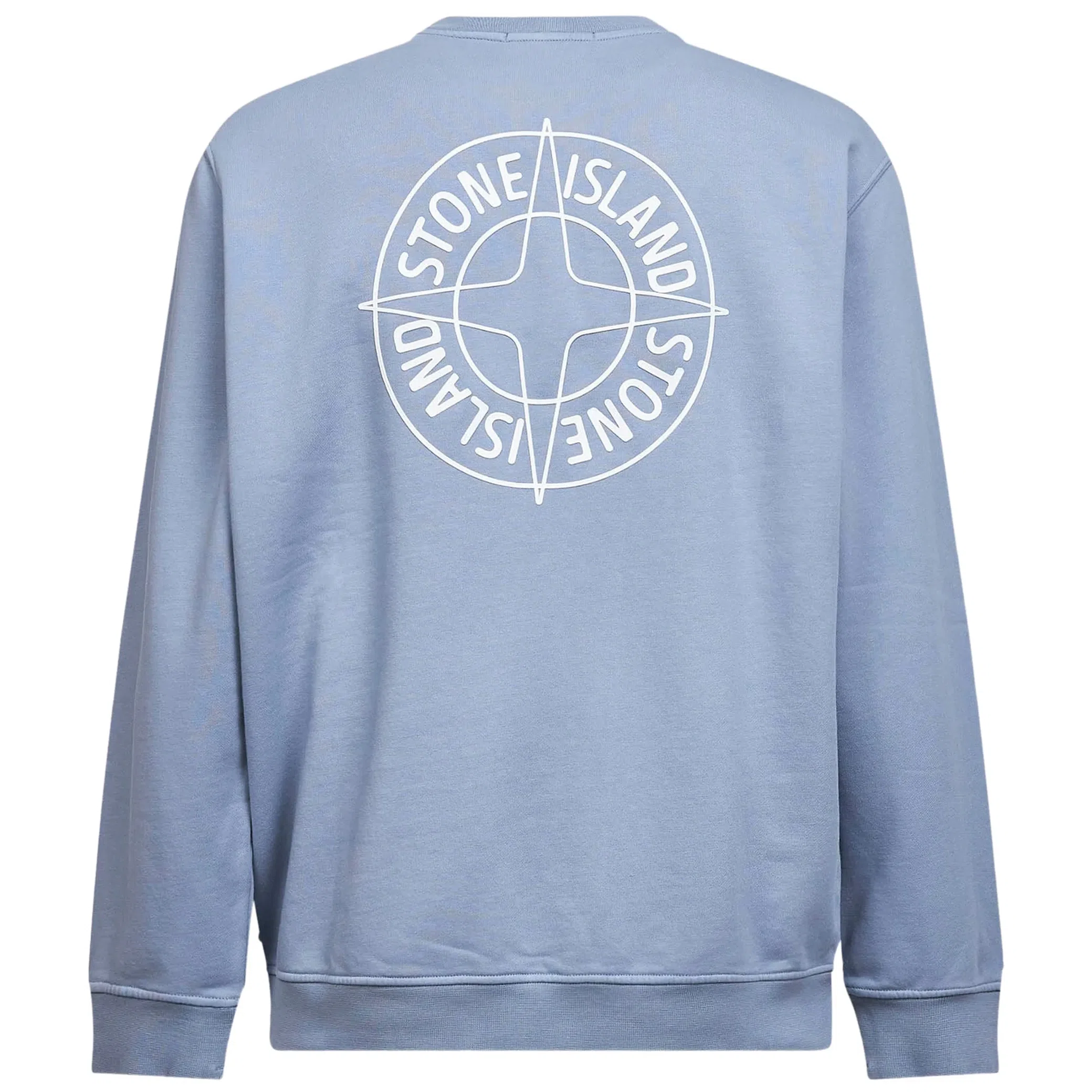 Свитшоты Stone Island Cotton Fleece Printed Logo Sweatshirt "Dark Blue" | Farsel