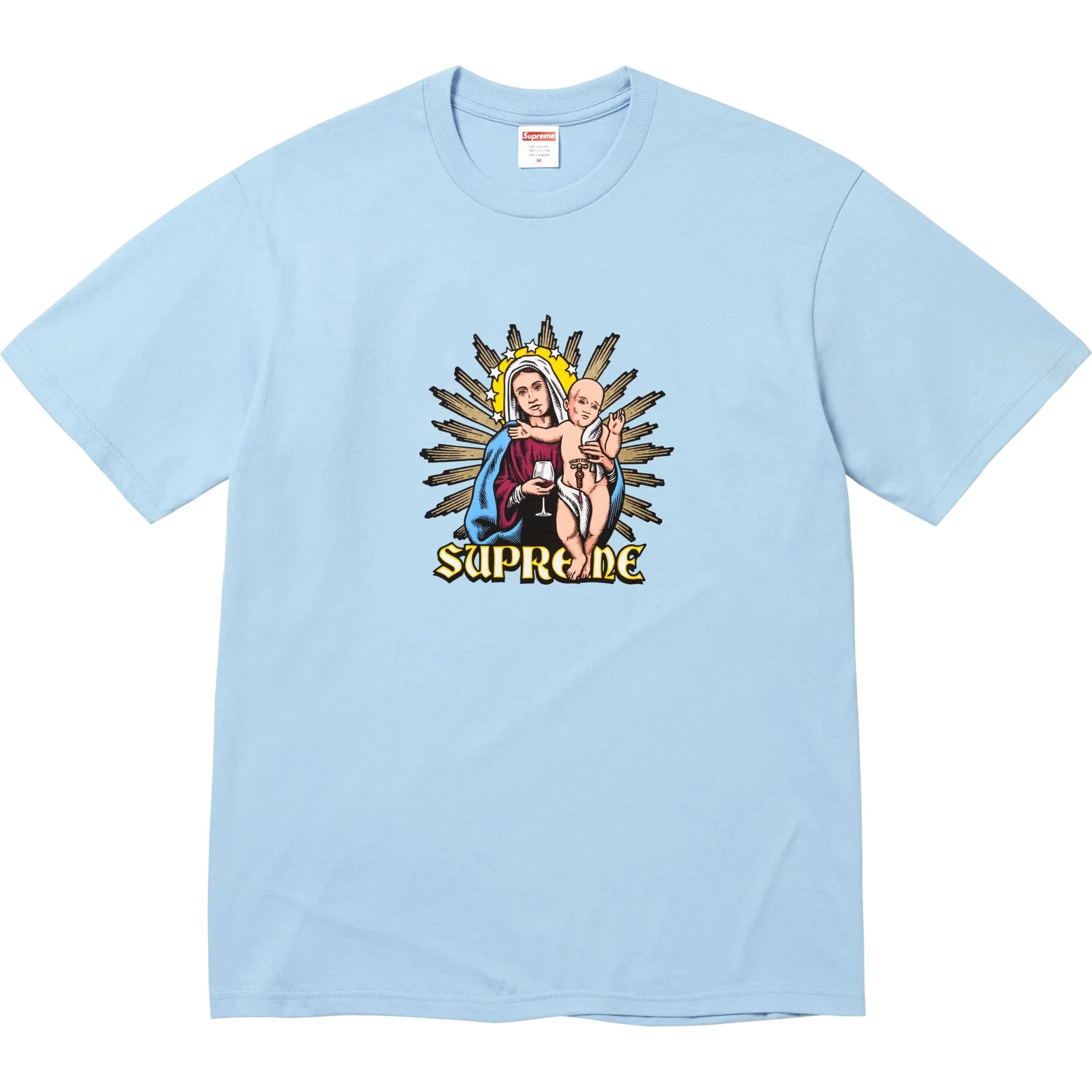 Supreme FW24 Blood Tee "Powder Blue" | Farsel