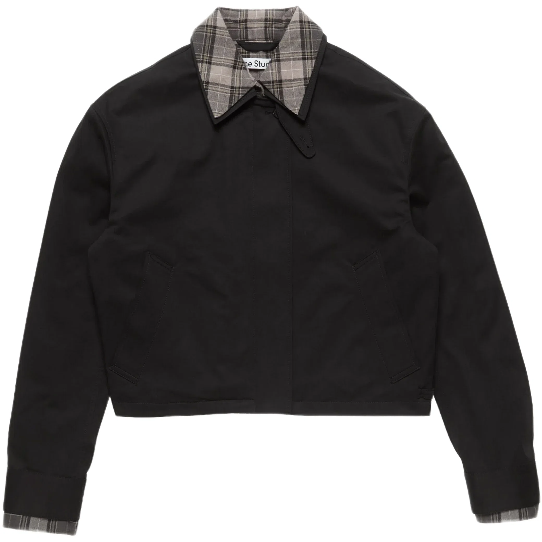 Куртки Acne Studios Layered Twill Jacket "Black" | Farsel
