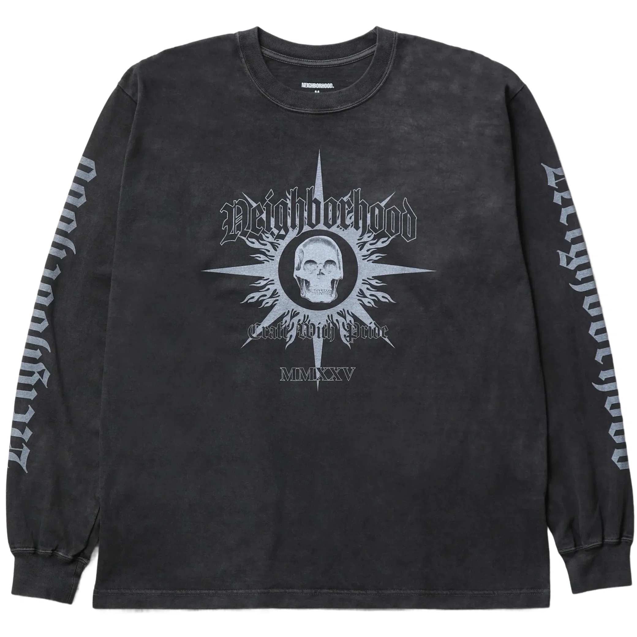 Лонгсливы NEIGHBORHOOD Long Sleeve 15 Tee "Black" | Farsel