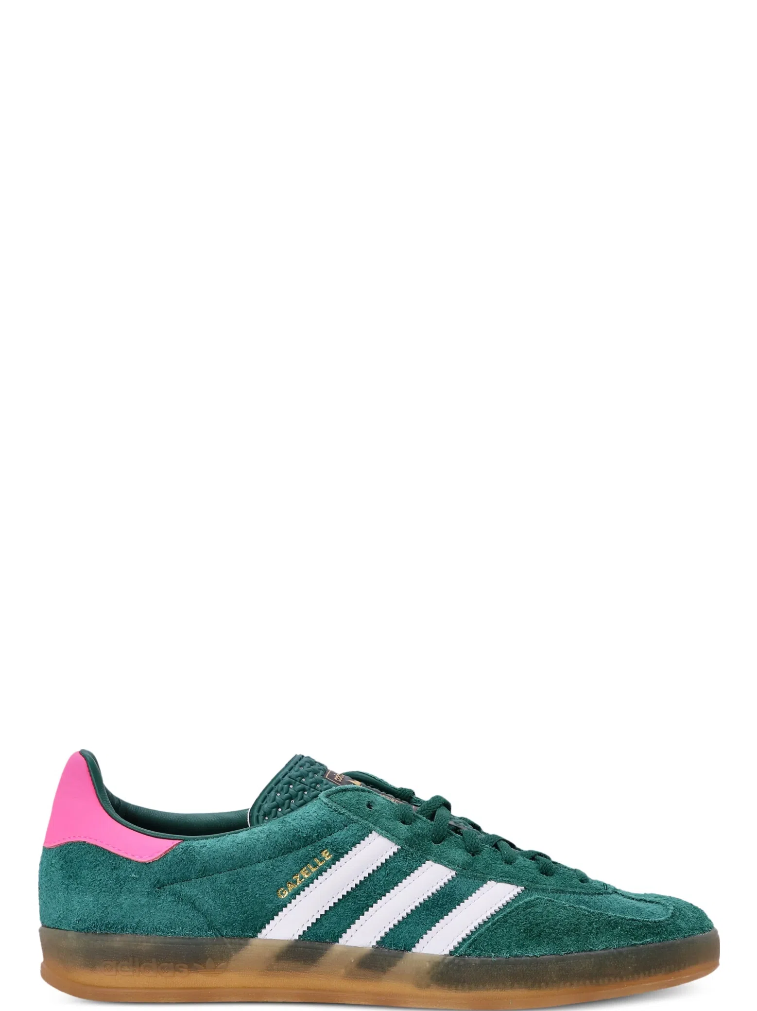 Кроссовки Adidas Gazelle Indoor WMNS "Collegiate Green / Lucid Pink" | Farsel