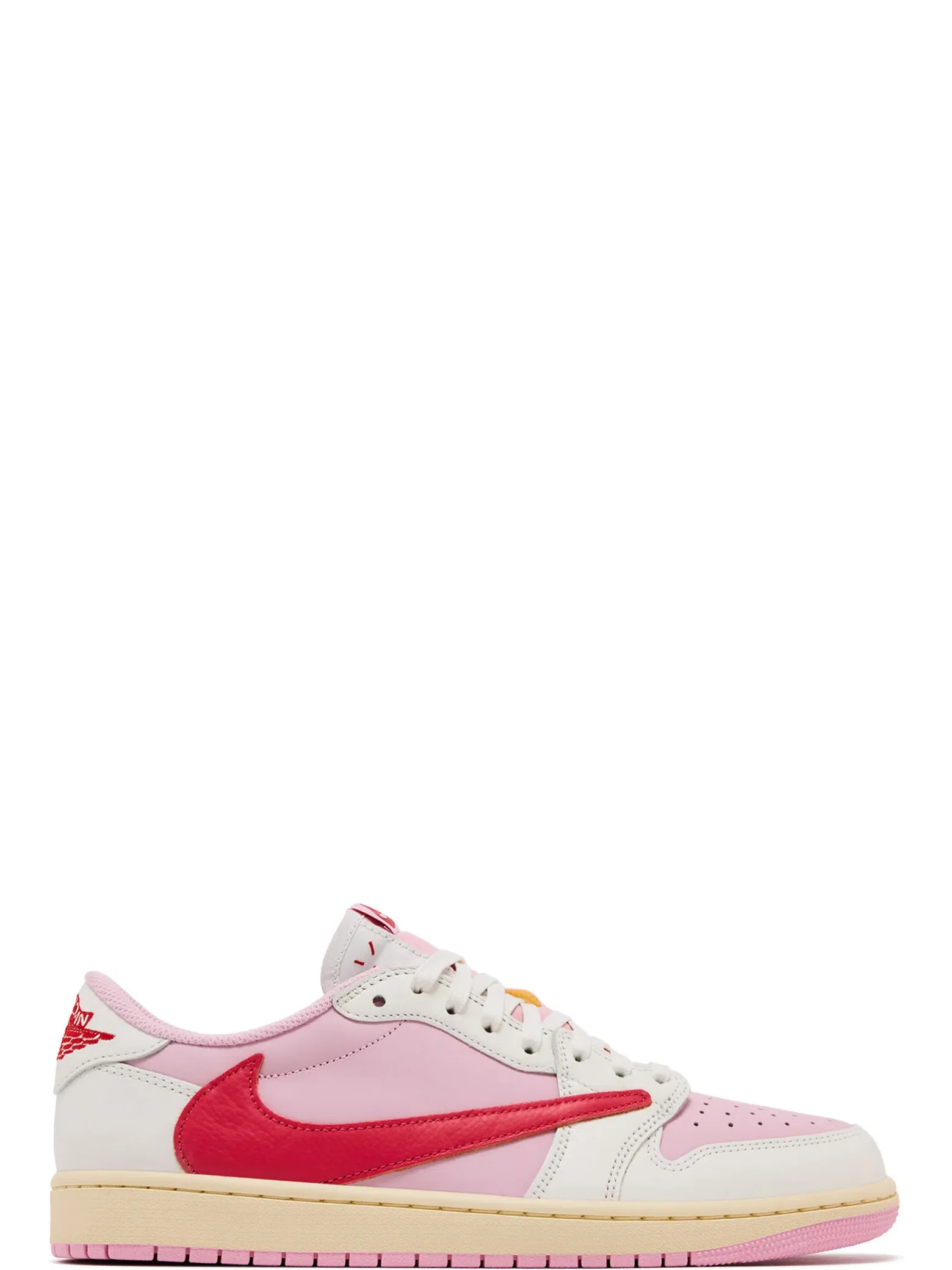 Кроссовки Nike Air Jordan 1 Retro Low OG SP "Travis Scott - Sail Tropical Pink" | Farsel