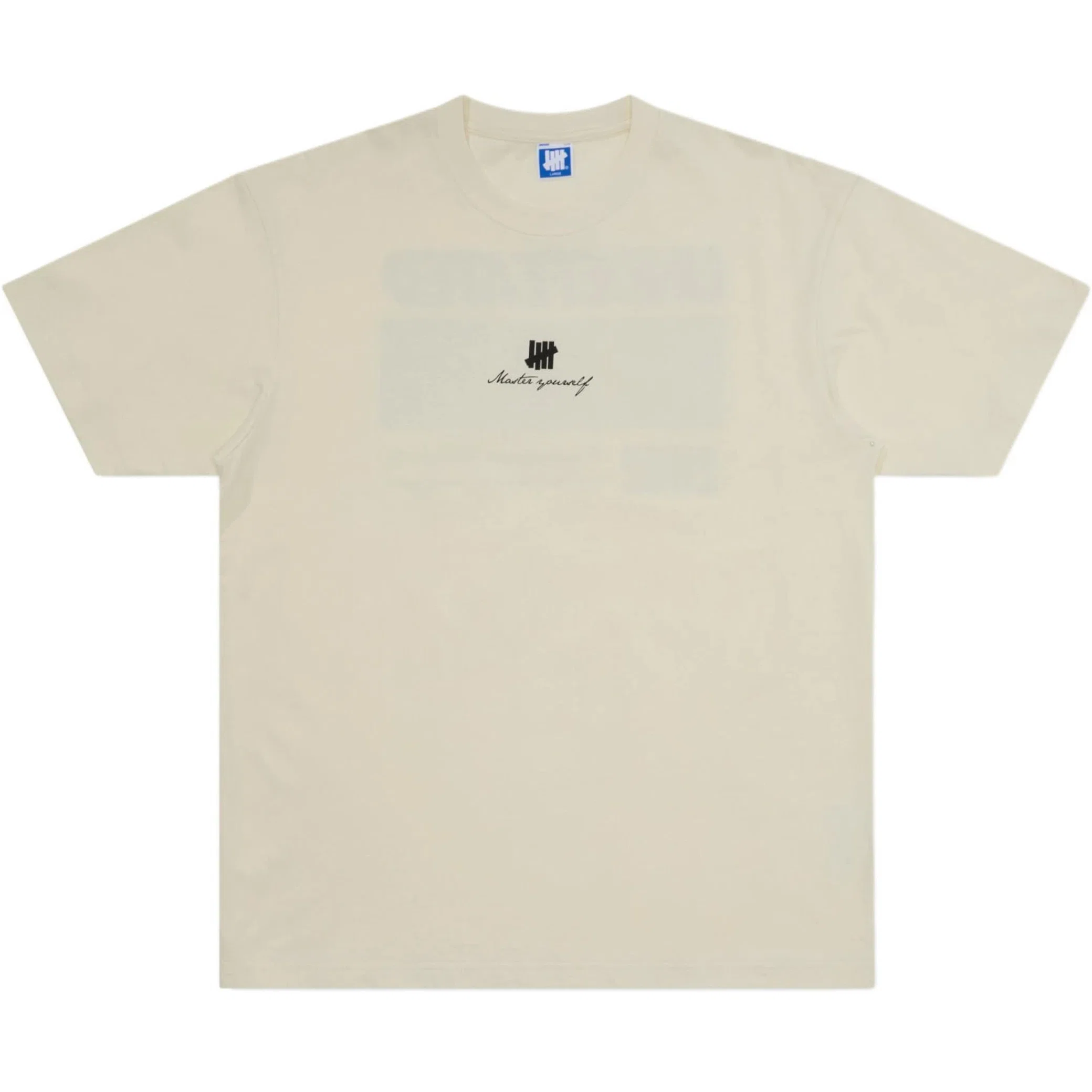 Футболки Undefeated SS26 T-Shirts Crew Neck Straight Fit "Ecru" | Farsel