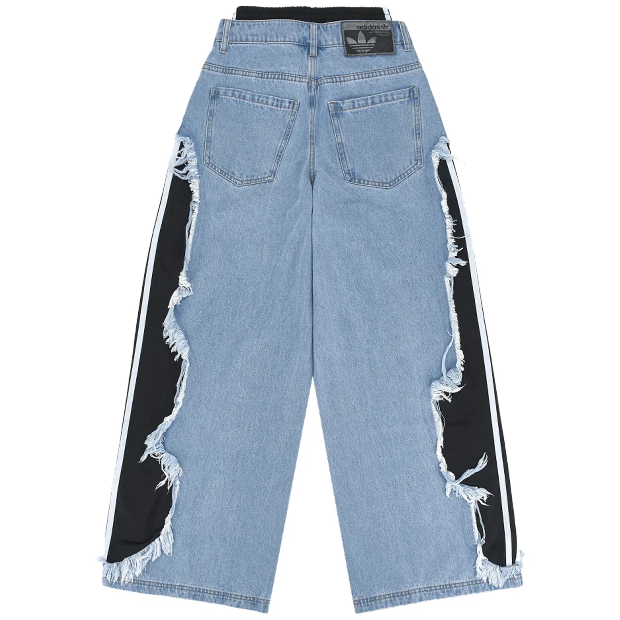 Джинсы Adidas Adilenium 5.0 Deconstructed Denim Pants "Light Blue" | Farsel
