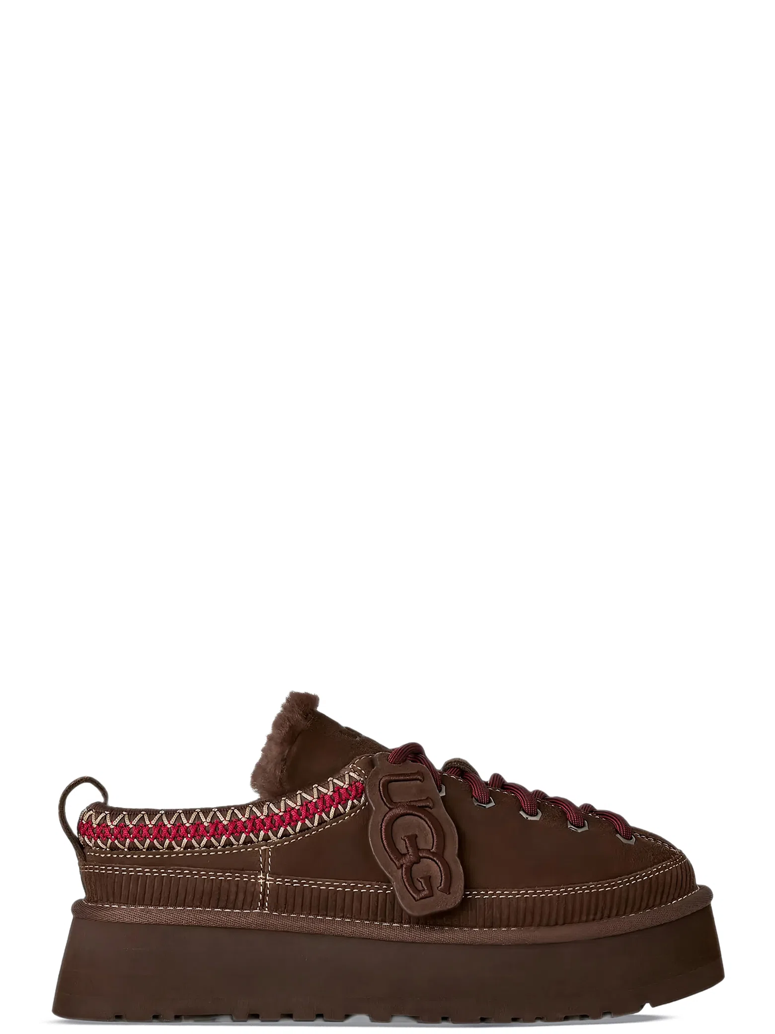 Угги UGG Heritage Lace-Up Slipper WMNS "Burnt Cedar" | Farsel