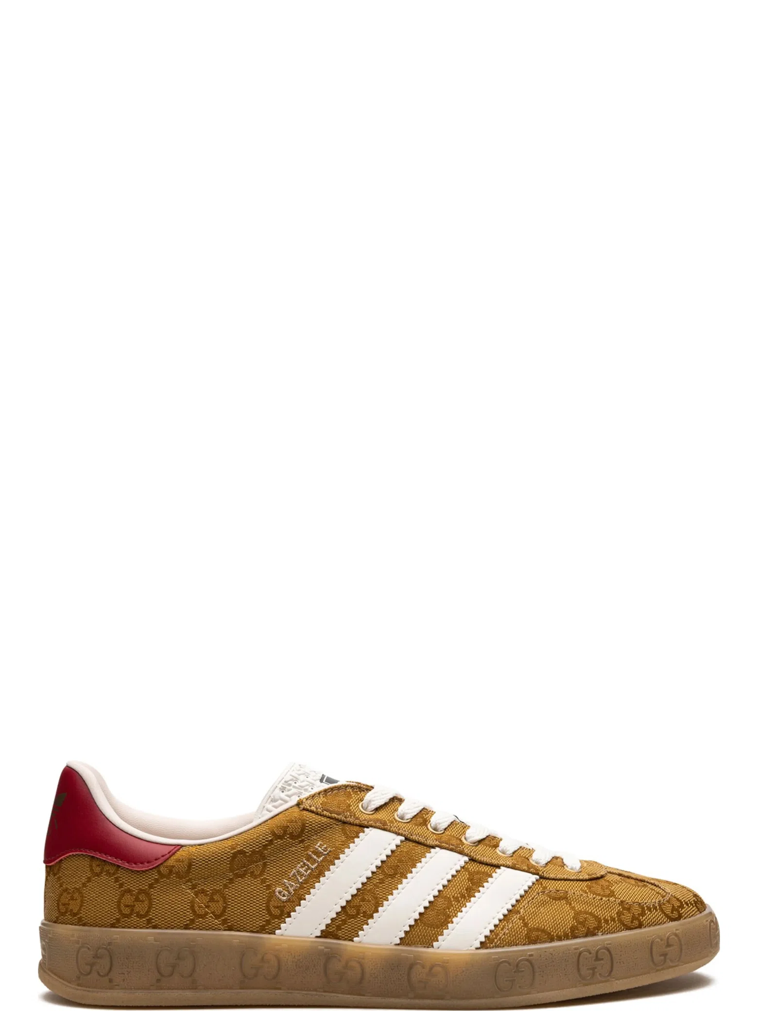 Кроссовки Adidas Gazelle "Gucci - GG Monogram - Beige Brown" | Farsel