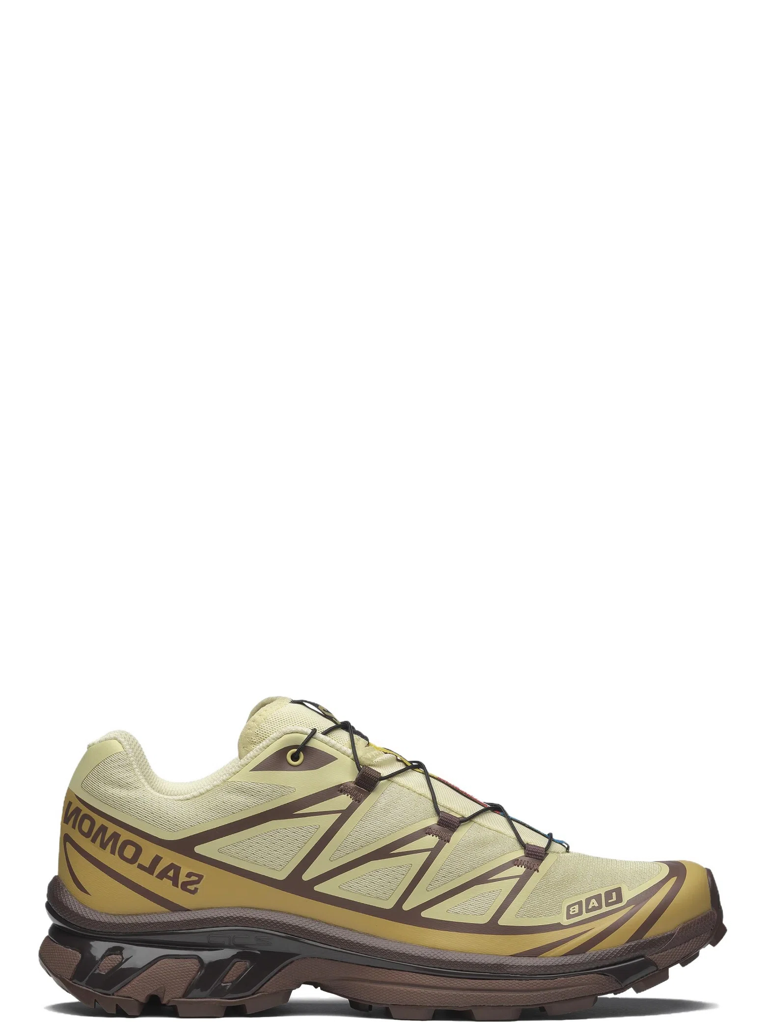 Кроссовки Salomon XT-6 "Dusty Yellow French Roast" | Farsel