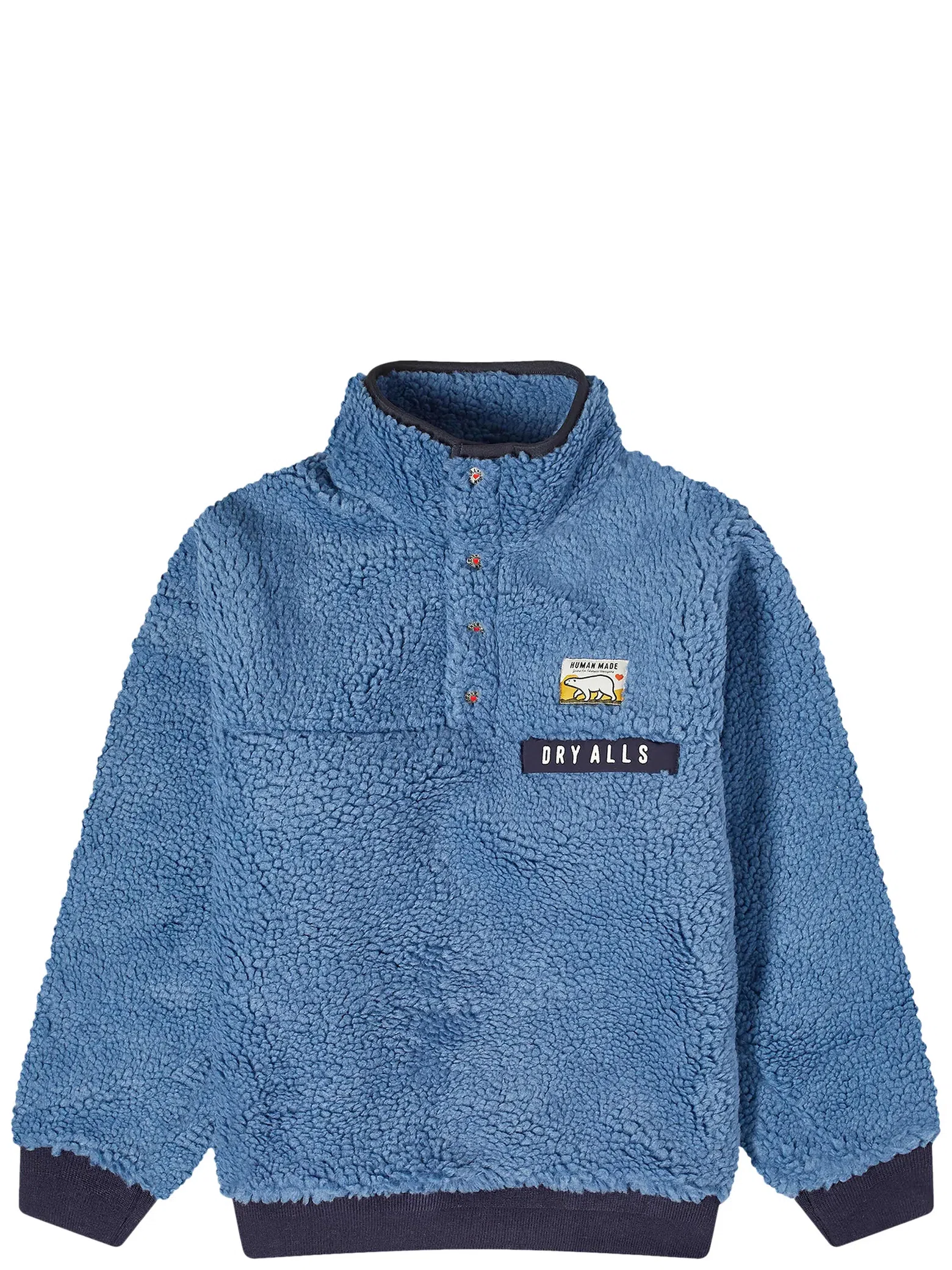 Свитеры Human Made Boa Fleece Pullover "Blue" | Farsel