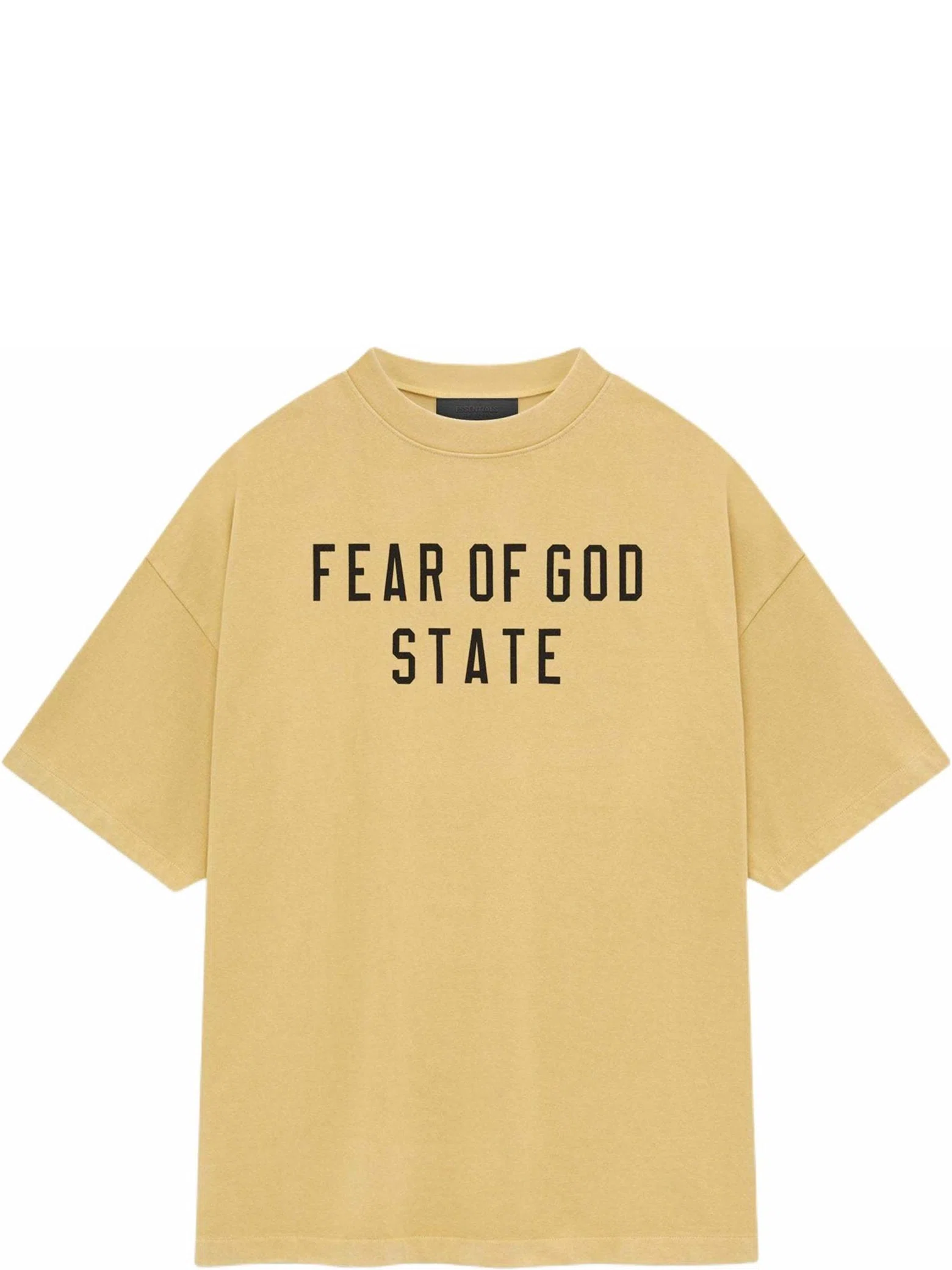 Футболки Fear of God FW24 Essentials Heavy Crewneck Tee "Amber" | Farsel