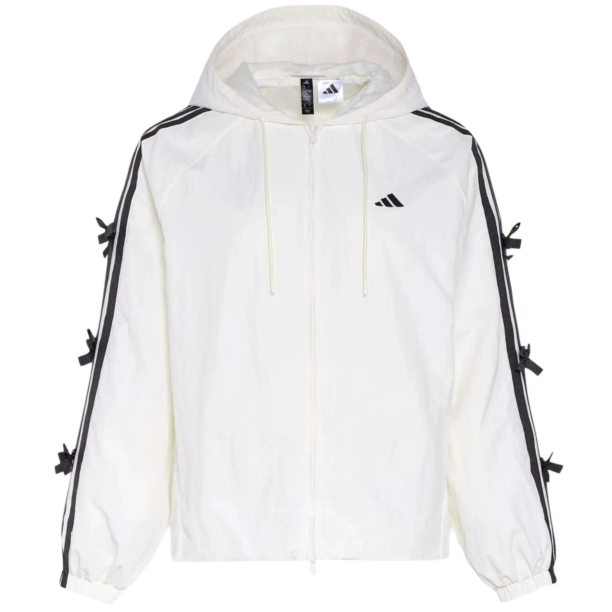 Куртки Adidas Dance Woven Long Length Jacket "Off White / Black" | Farsel