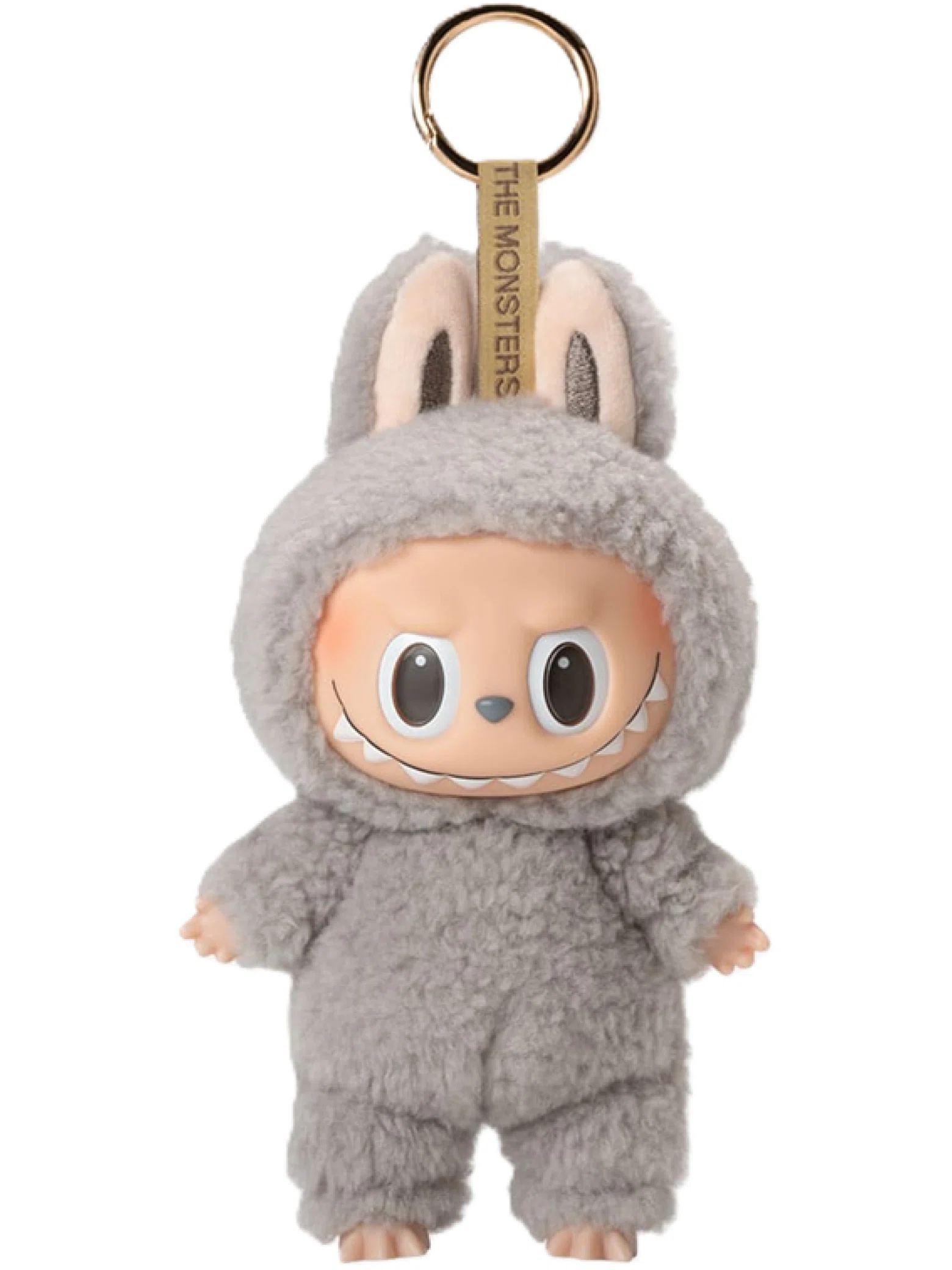 Брелоки Pop Mart Labubu The Monsters Tasty Macarons Vinyl Plush Pendant "Sesame Bean" | Farsel
