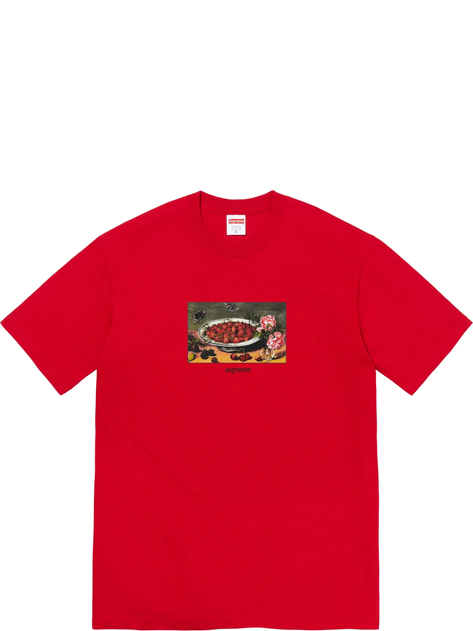 Футболки Supreme SS23 Strawberries Tee "Red" | Farsel
