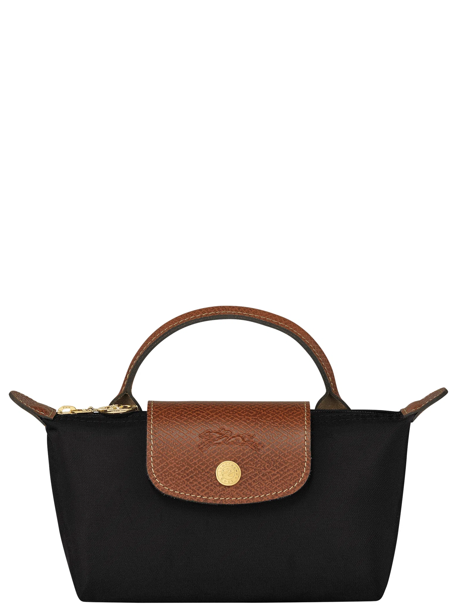 Сумки Longchamp Le Pliage Original Pouch With Handle "Black" | Farsel
