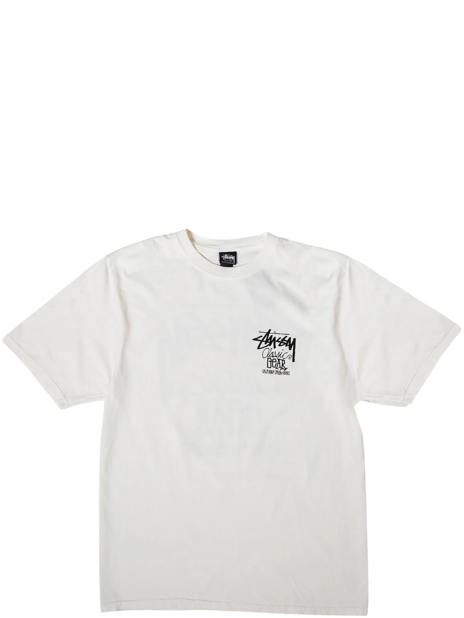 Футболки Stussy Classic Gear Pigment Dyed Tee "Natural" | Farsel