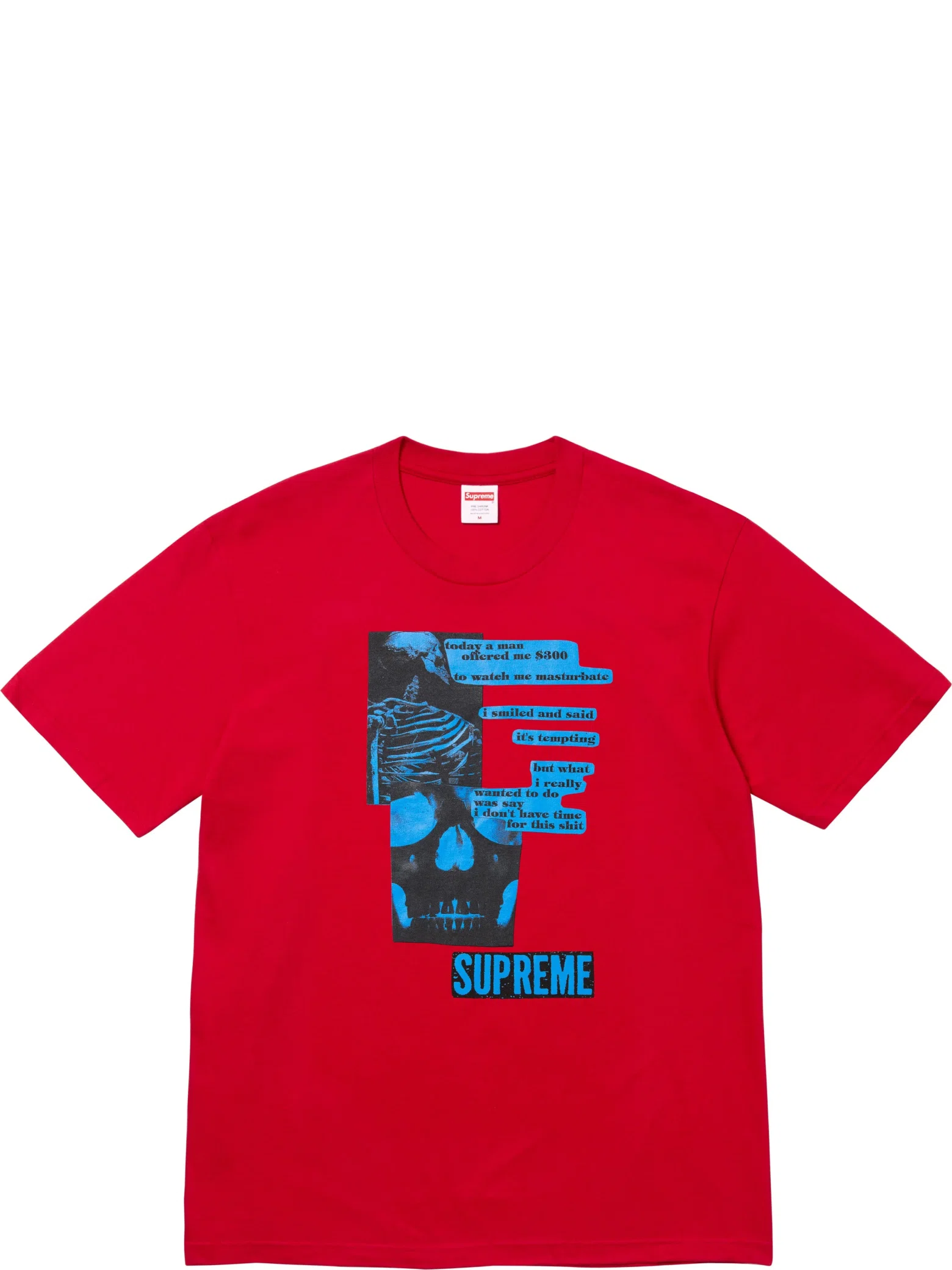 Футболки Supreme SS25 Anatomy Tee "Red" | Farsel