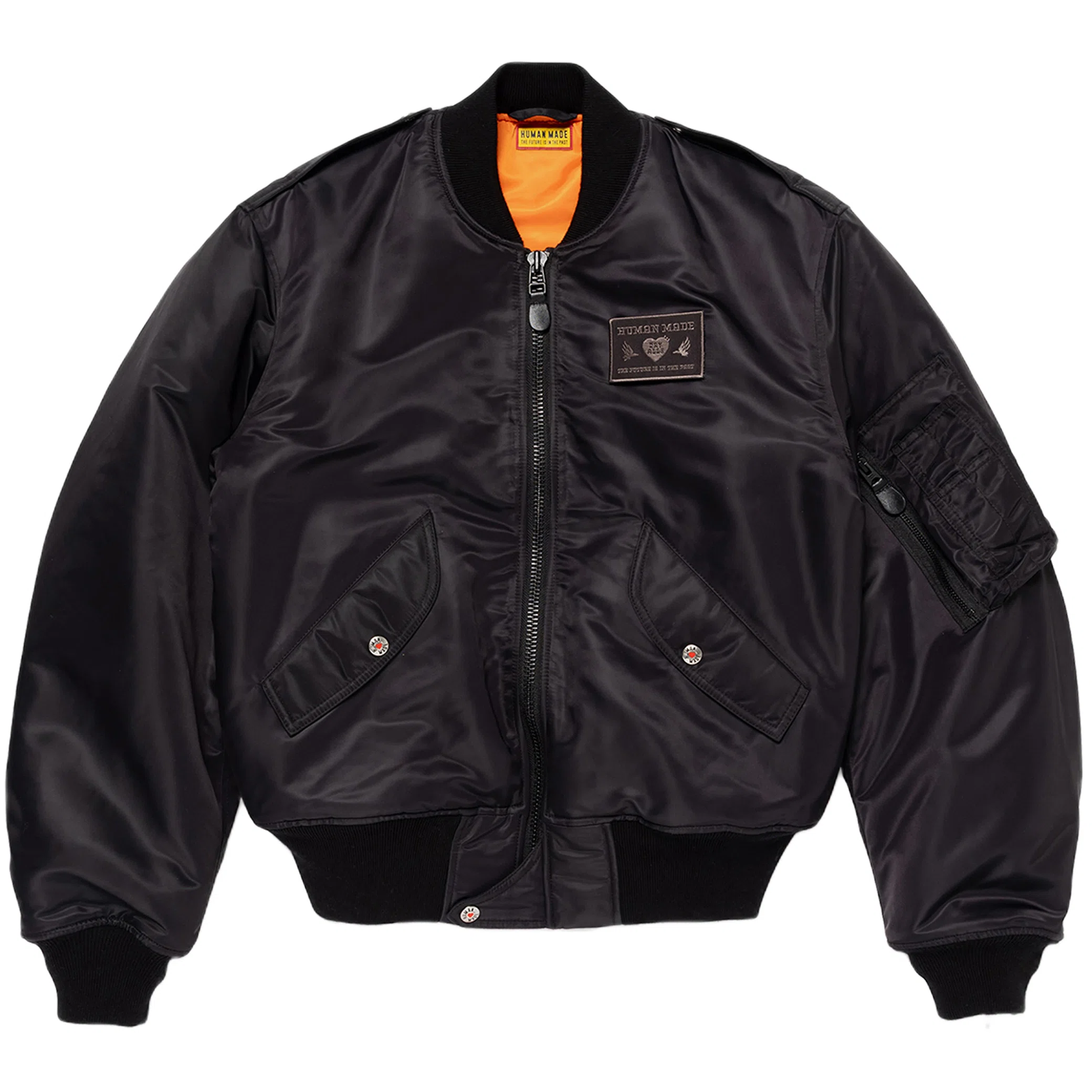 Куртки Human Made Flight Jacket "Black" | Farsel