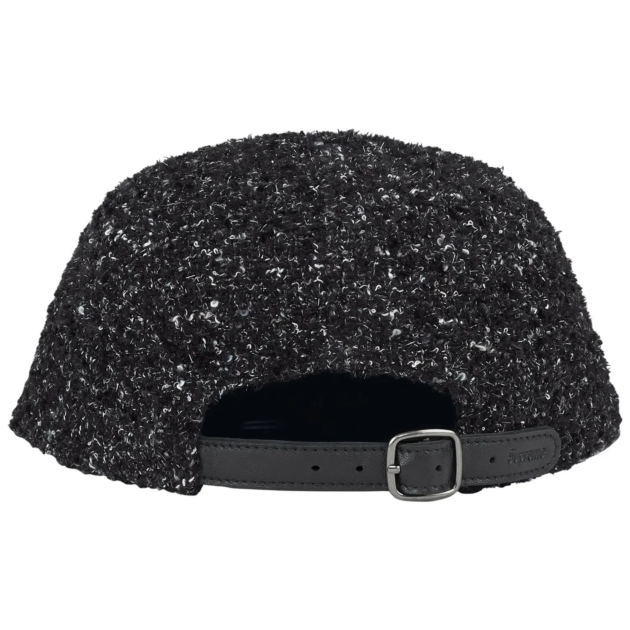 Кепки Supreme Bouclé Camp Cap "Black" | Farsel