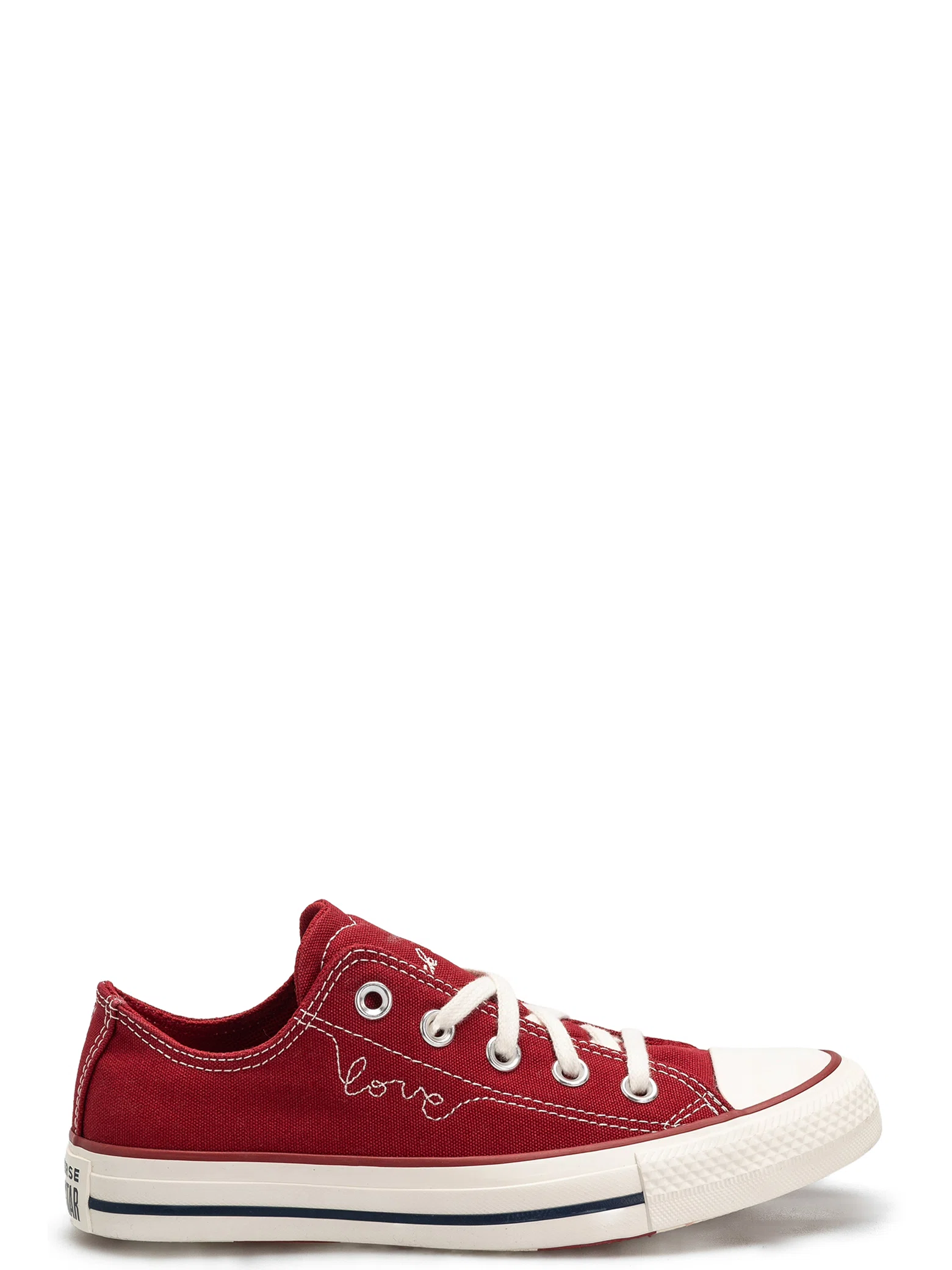 Кроссовки Converse Chucks In Love All Star Ox WMNS "Red" | Farsel